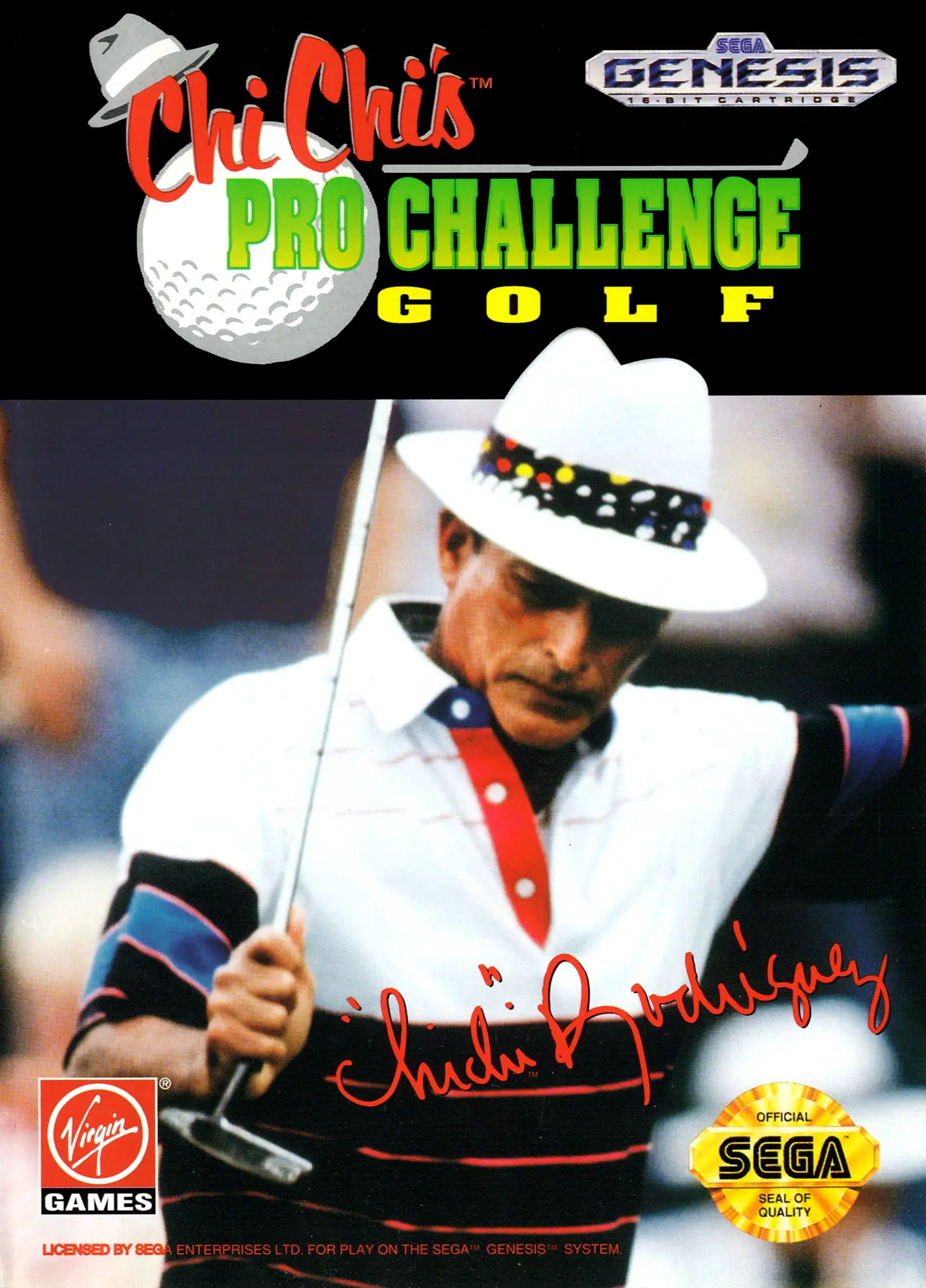 Capa de Chi Chi's Pro Challenge Golf