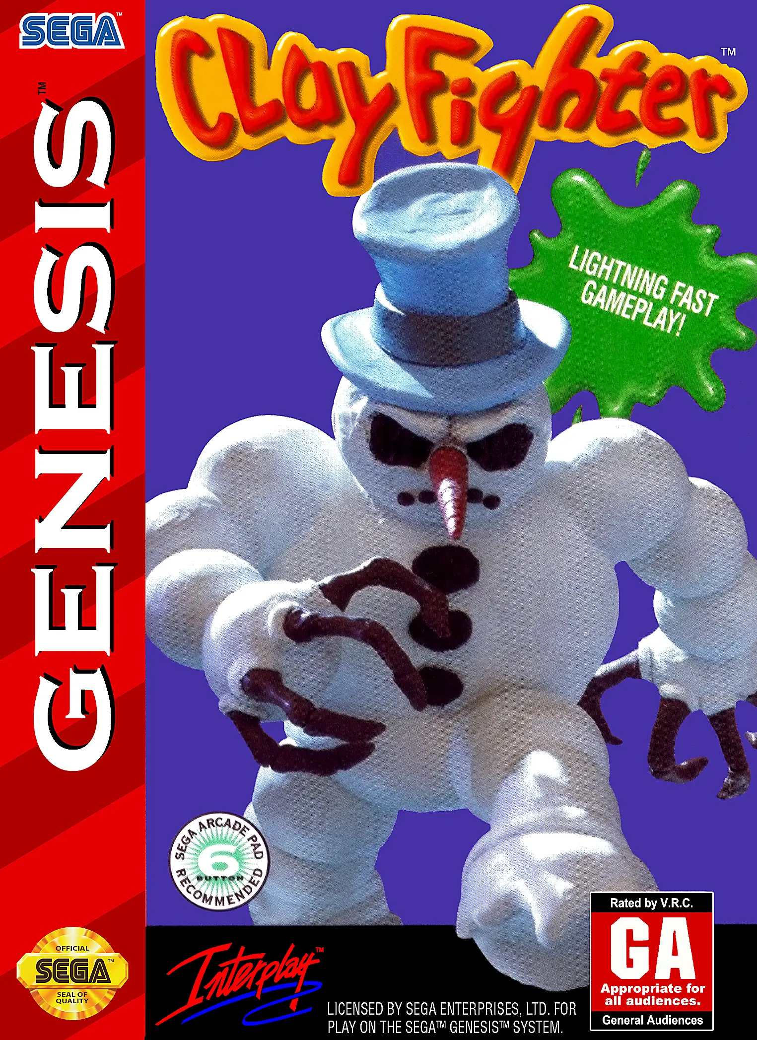 Capa de ClayFighter