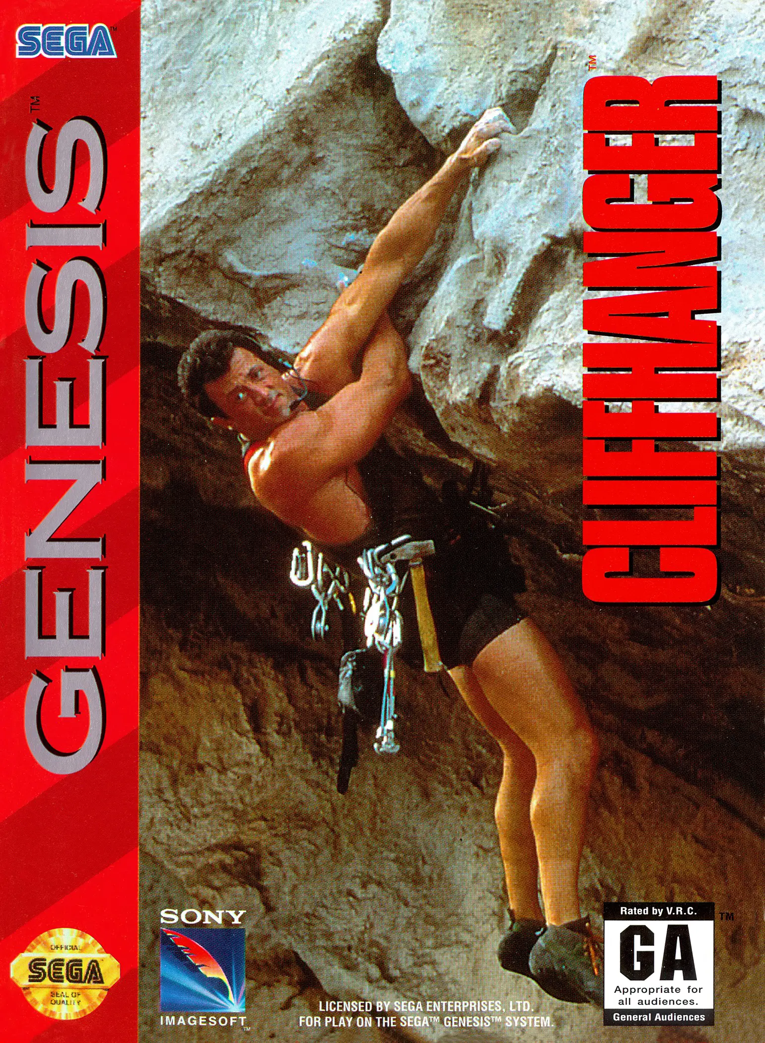 Capa de Cliffhanger
