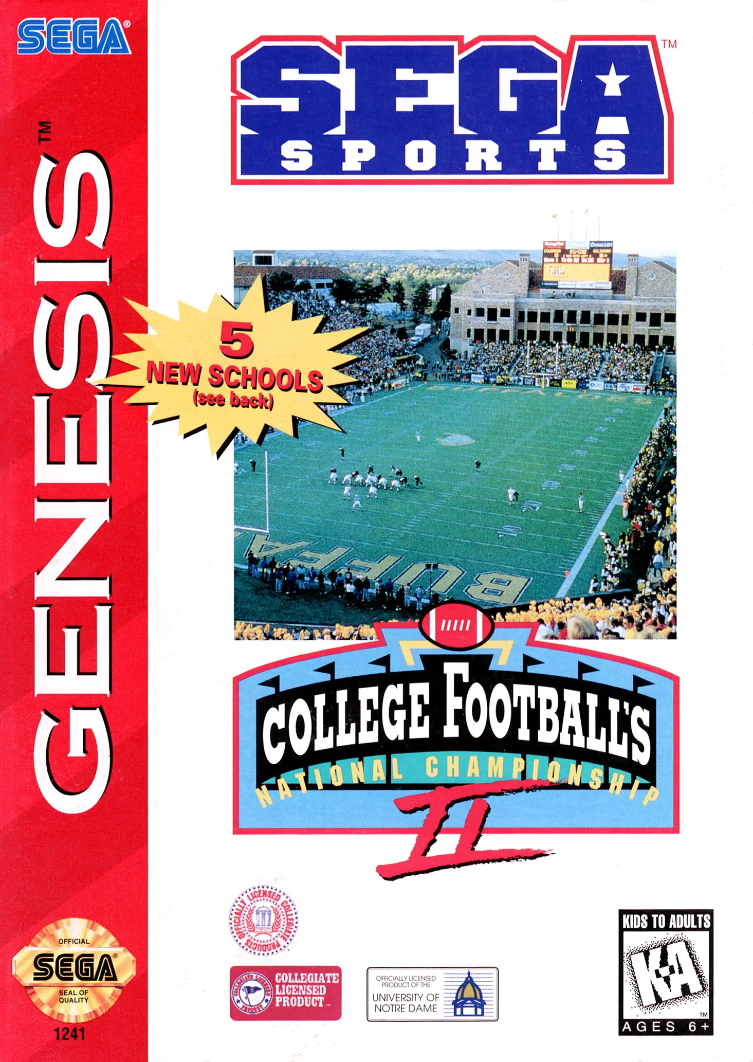 Capa de College Football's National Championship II