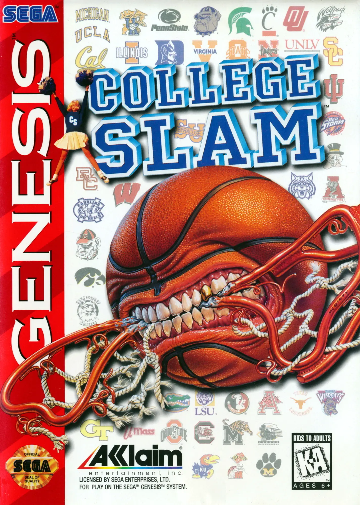 Capa de College Slam