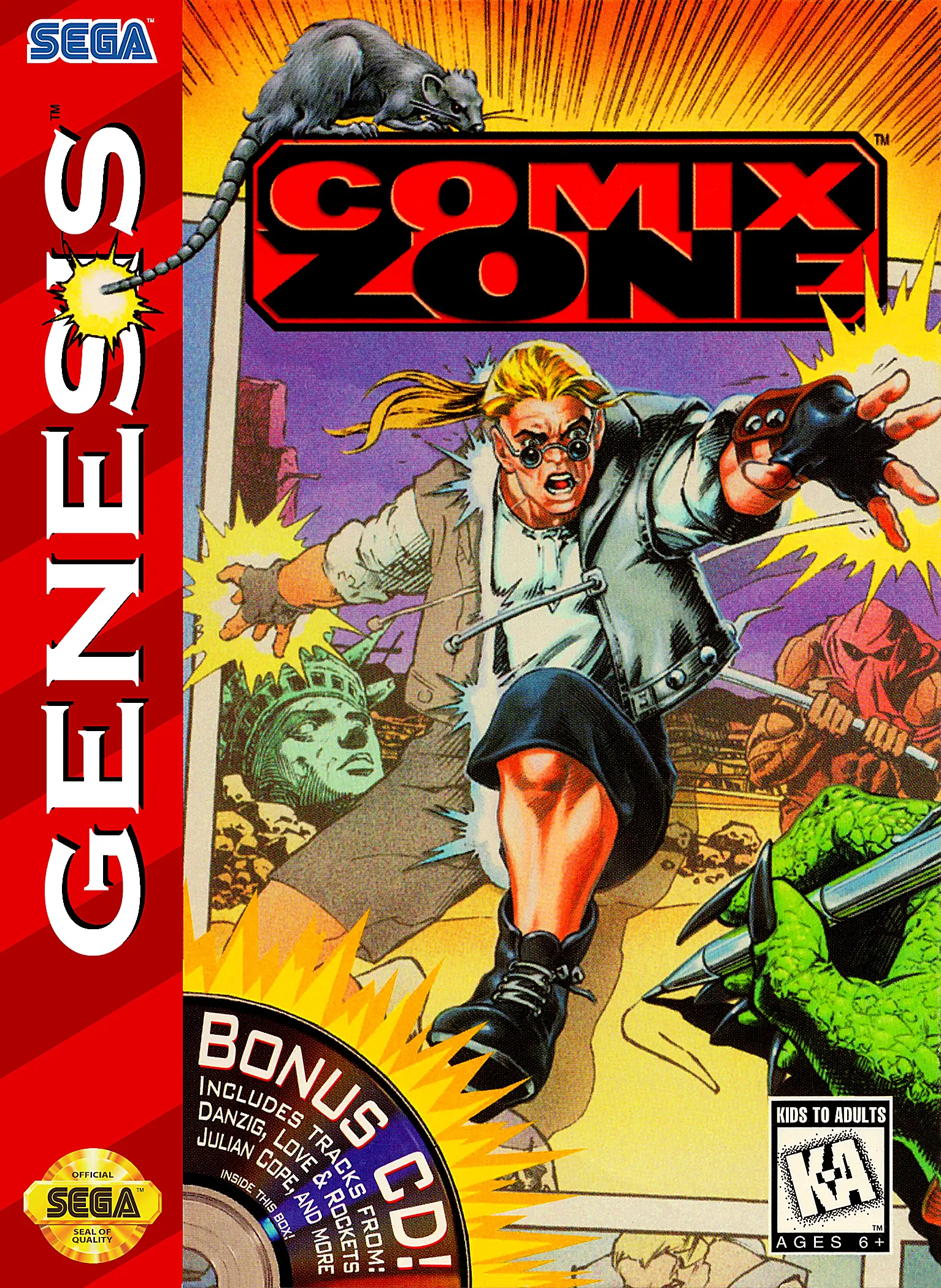 Capa de Comix Zone