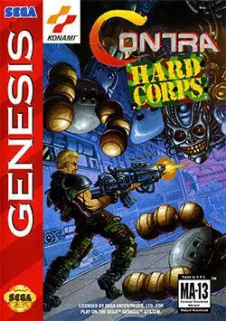 Capa de Contra: Hard Corps