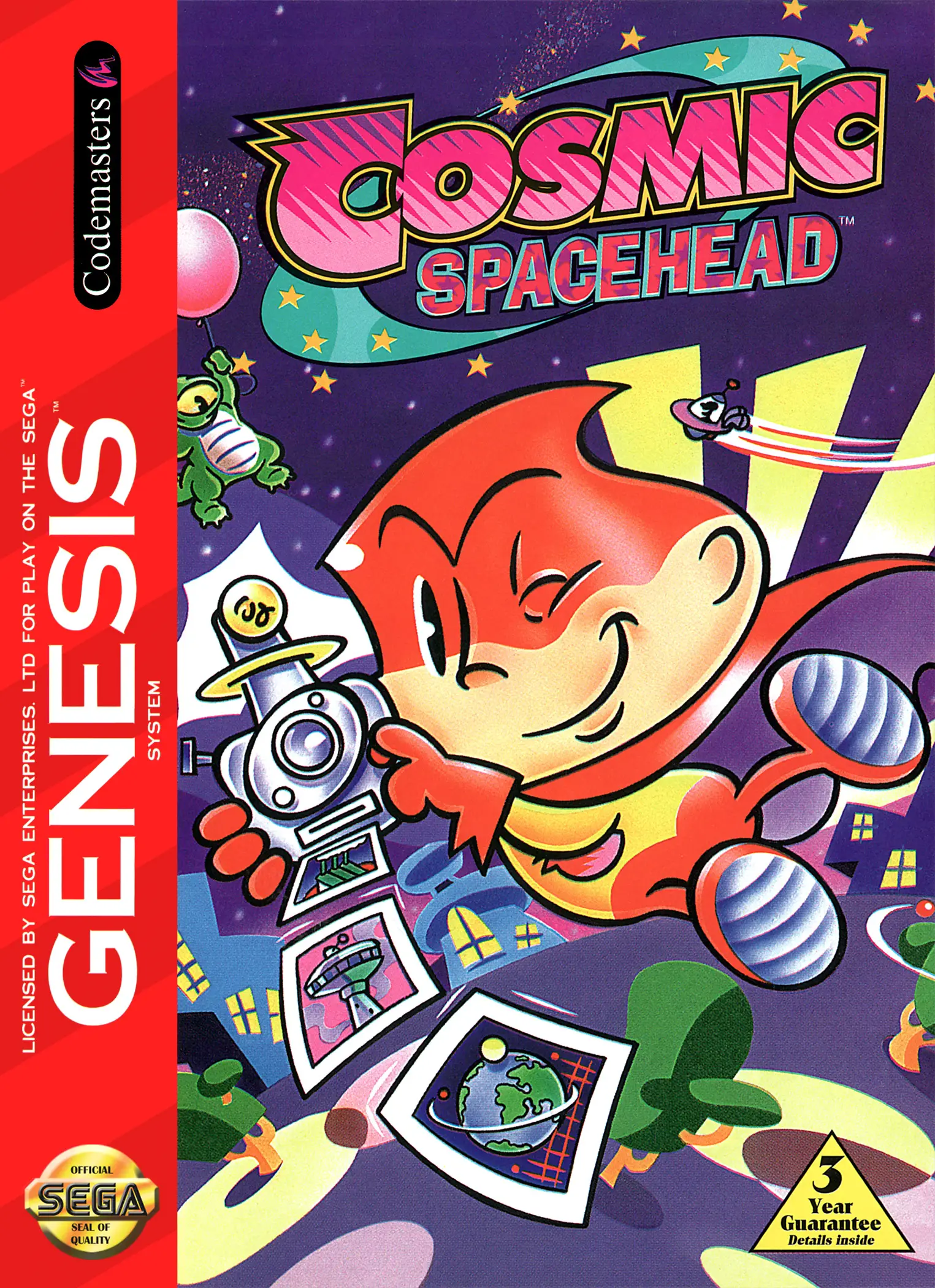 Capa de Cosmic Spacehead