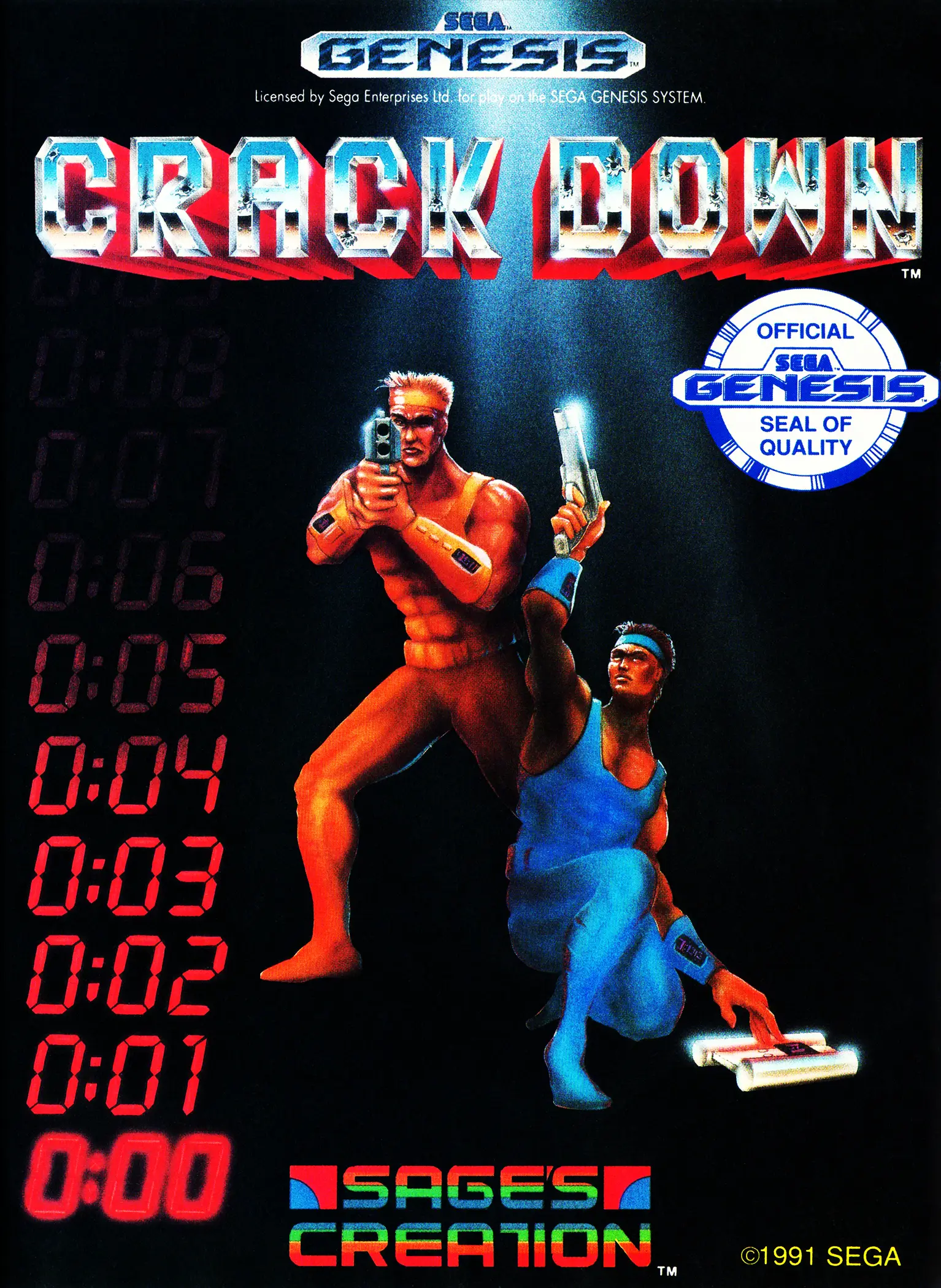 Capa de Crack Down
