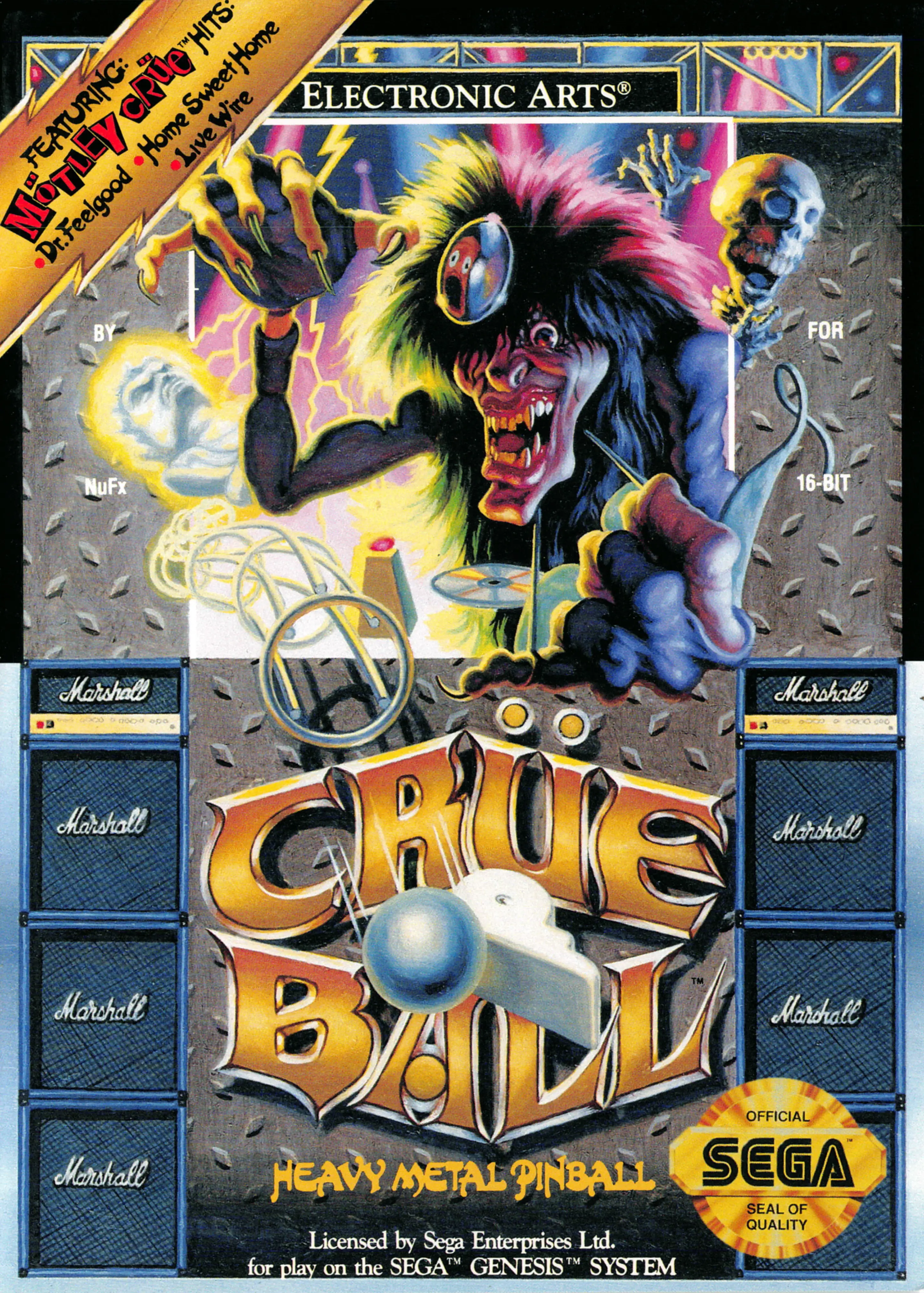 Capa de Crue Ball