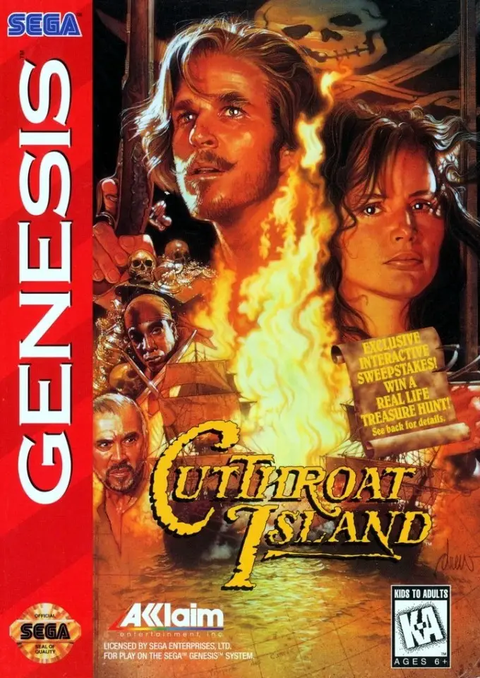 Capa de Cutthroat Island