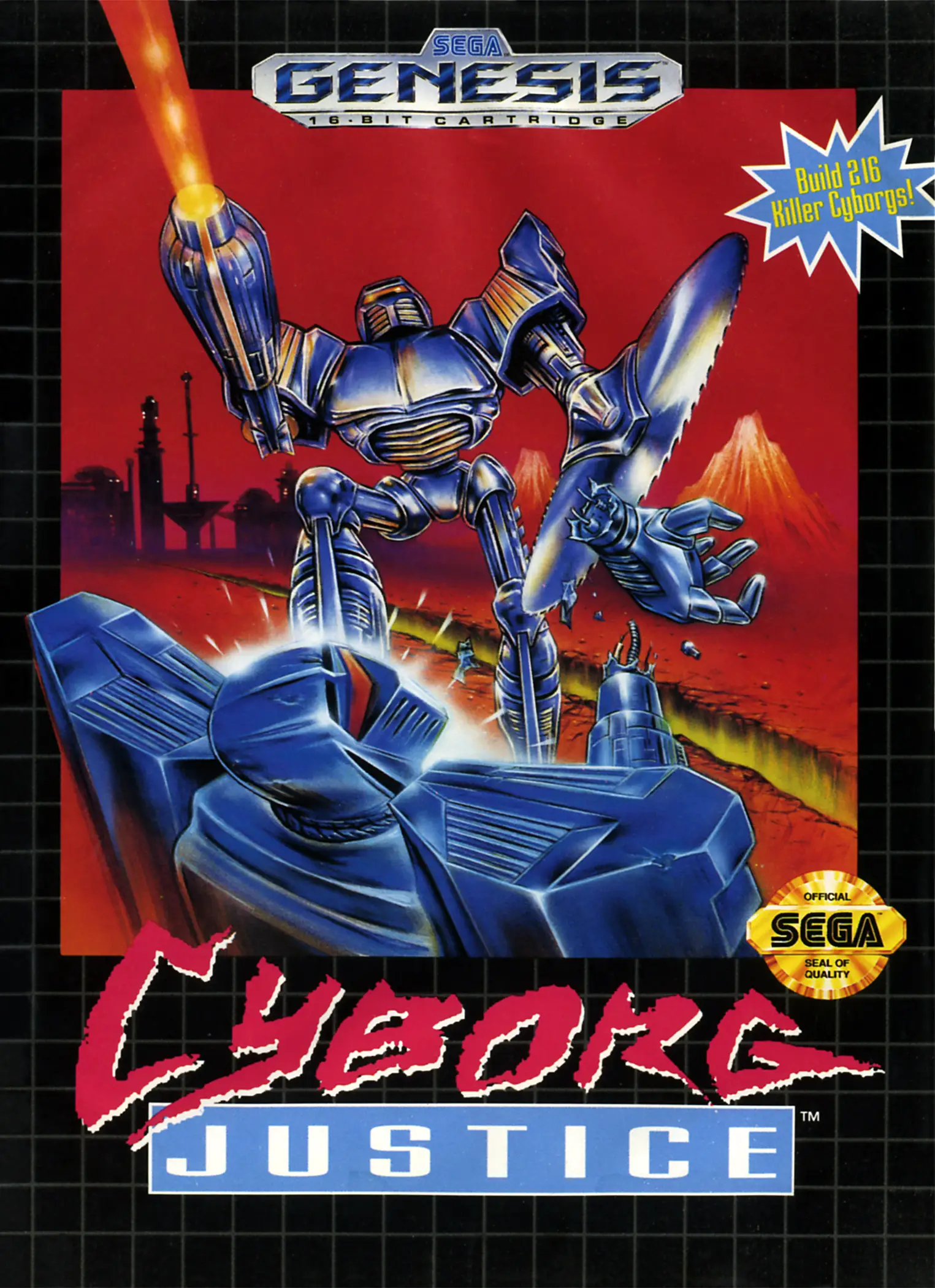 Capa de Cyborg Justice
