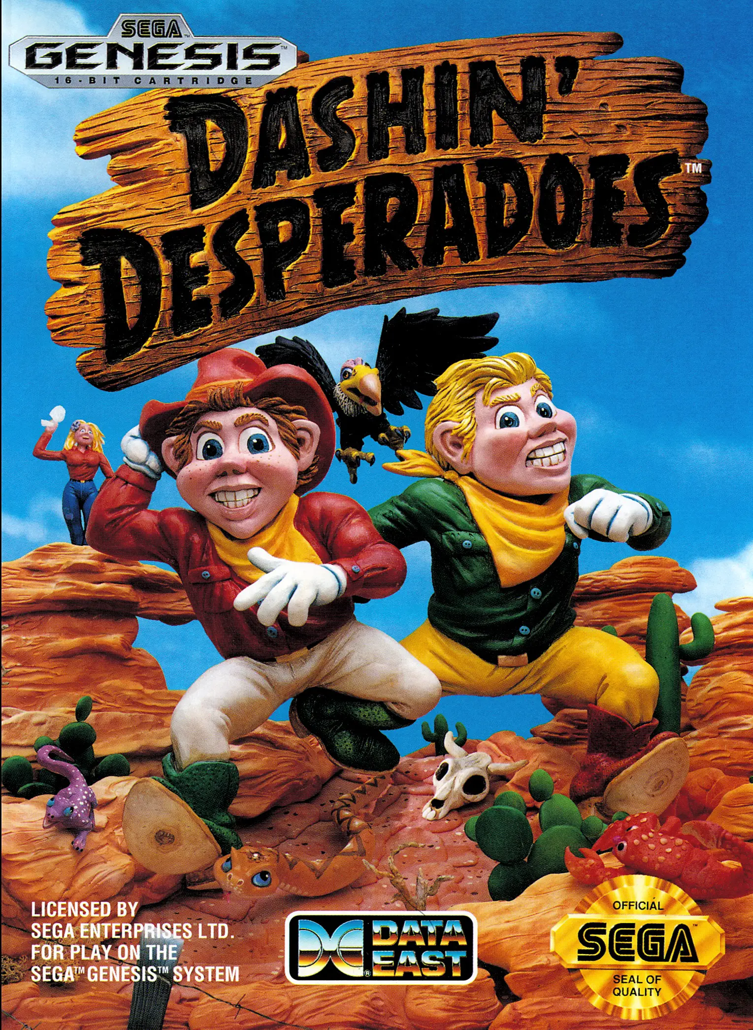 Capa de Dashin' Desperadoes