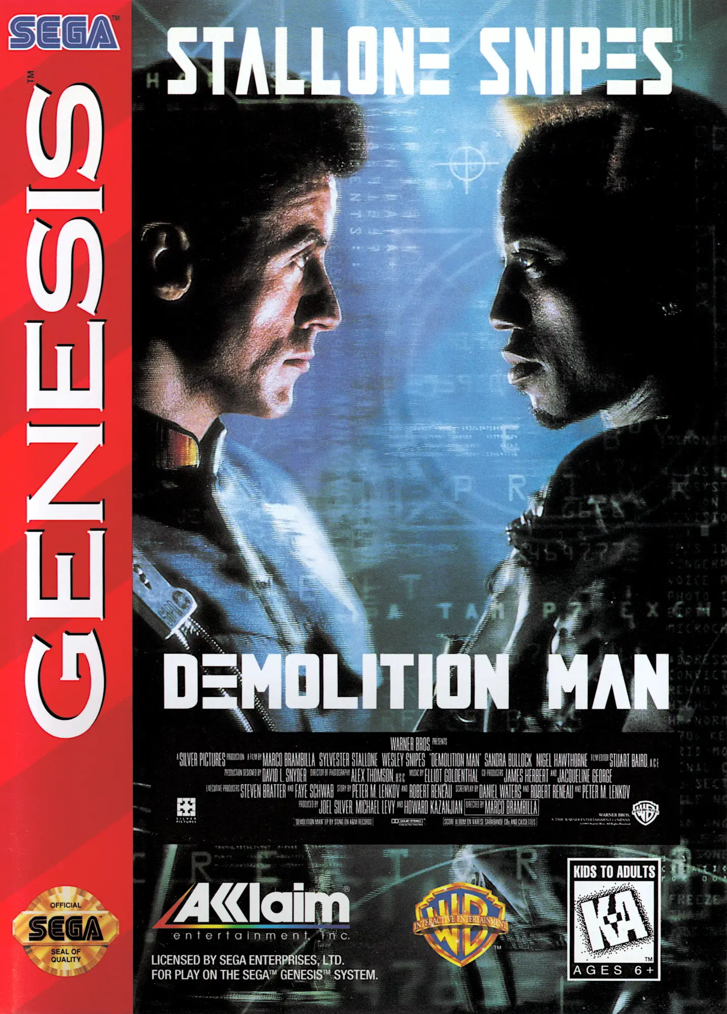 Capa de Demolition Man