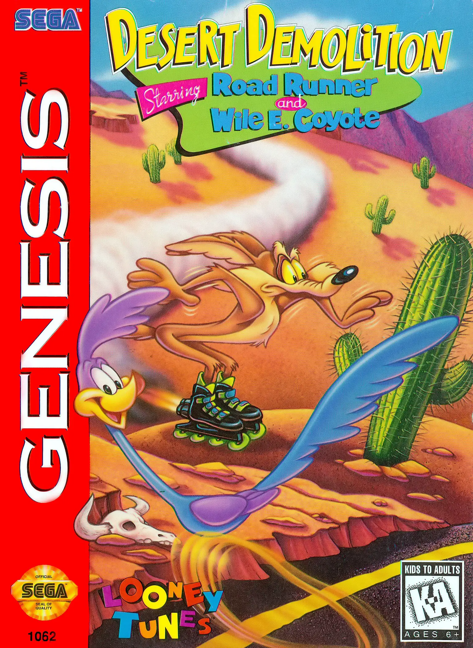 Capa de Desert Demolition