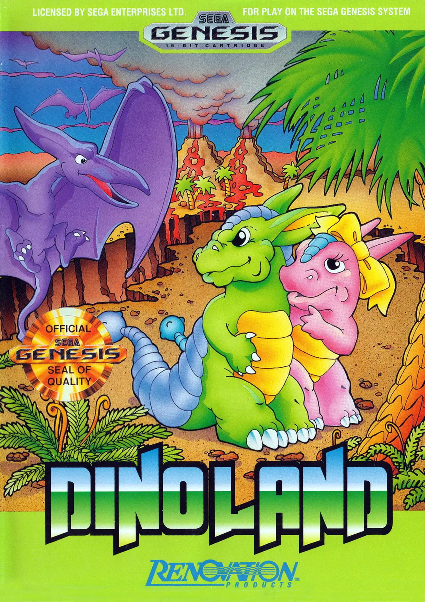 Capa de Dino Land
