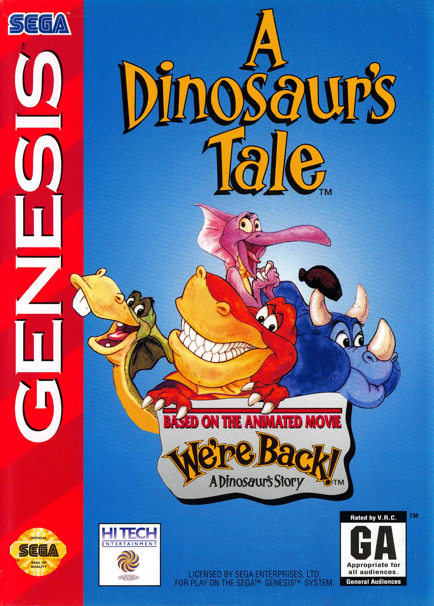 Capa de Dinosaur's Tale