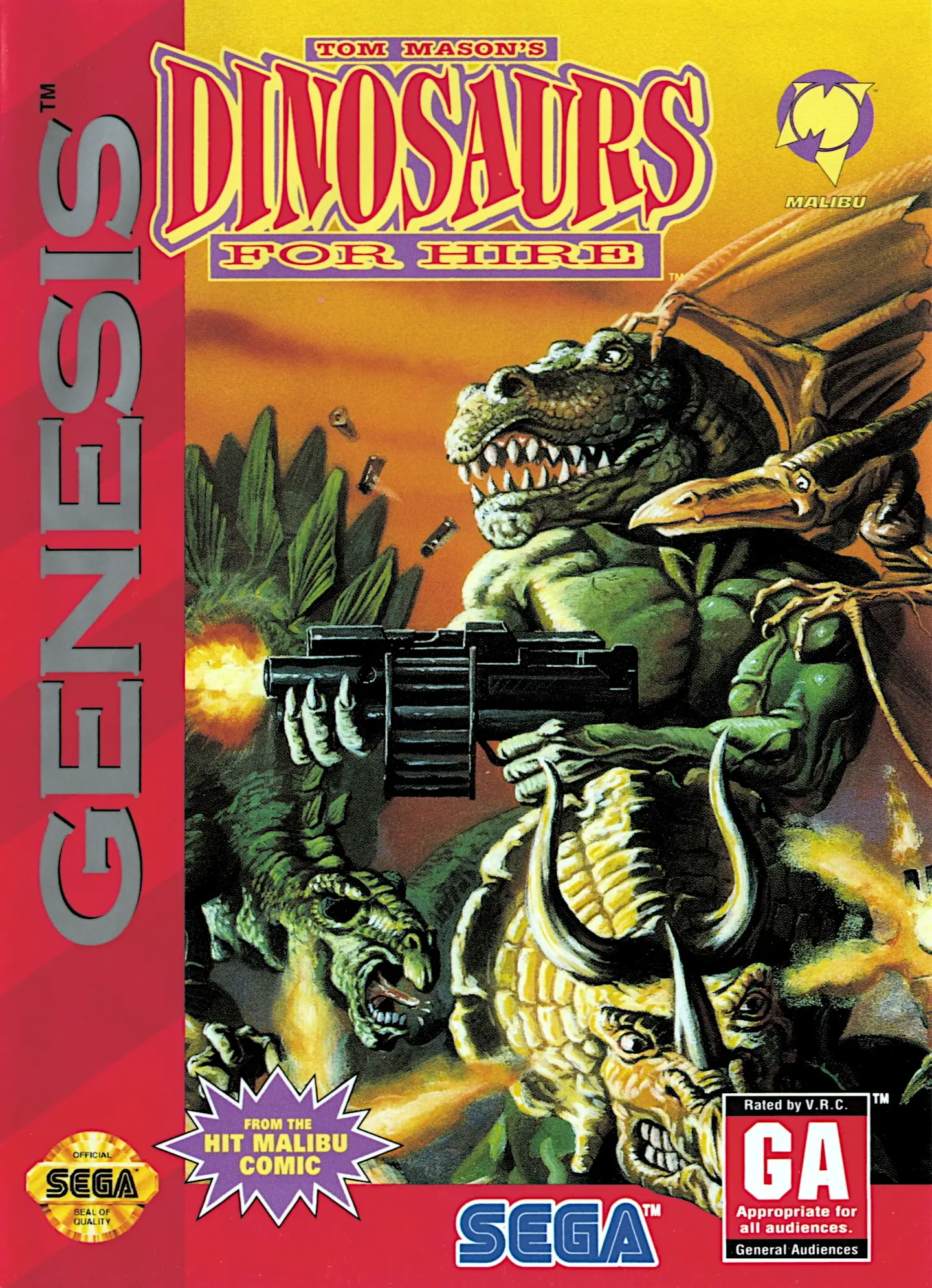 Capa de Dinosaurs for Hire