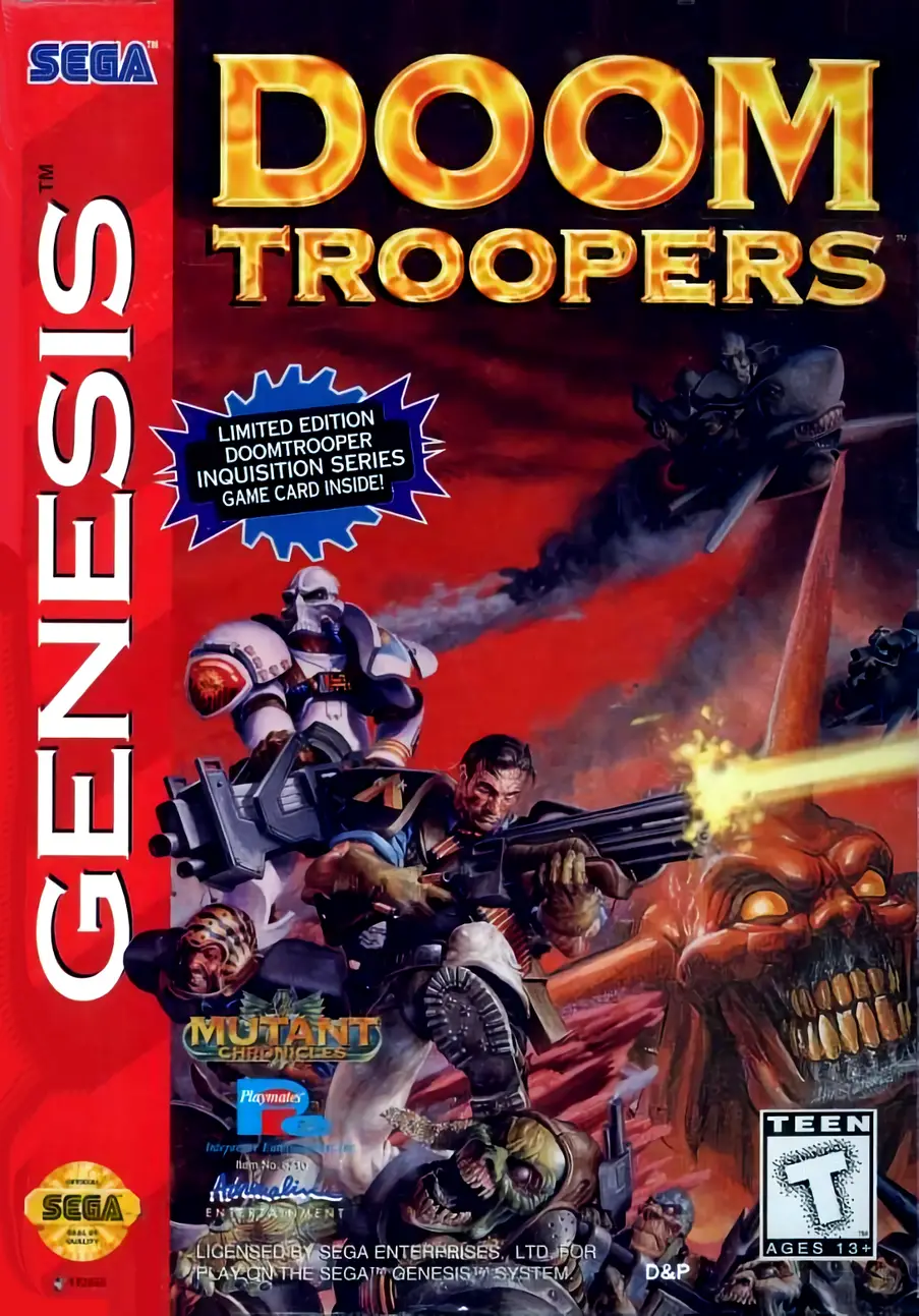Capa de Doom Troopers: Mutant Chronicles