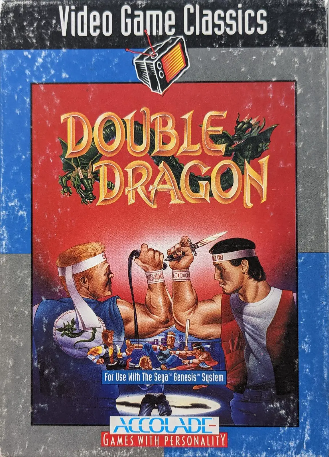 Capa de Double Dragon