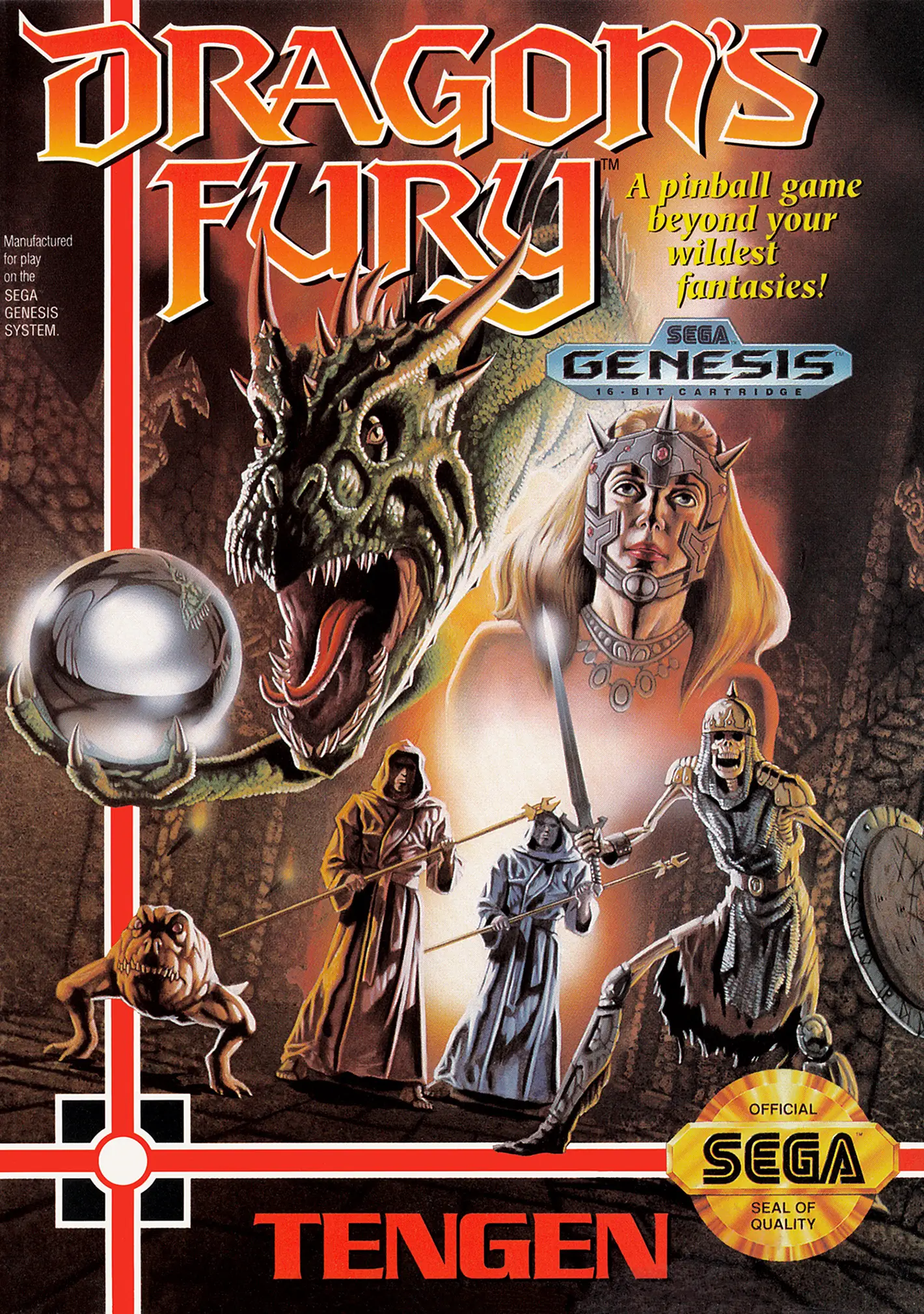 Capa de Dragon's Fury