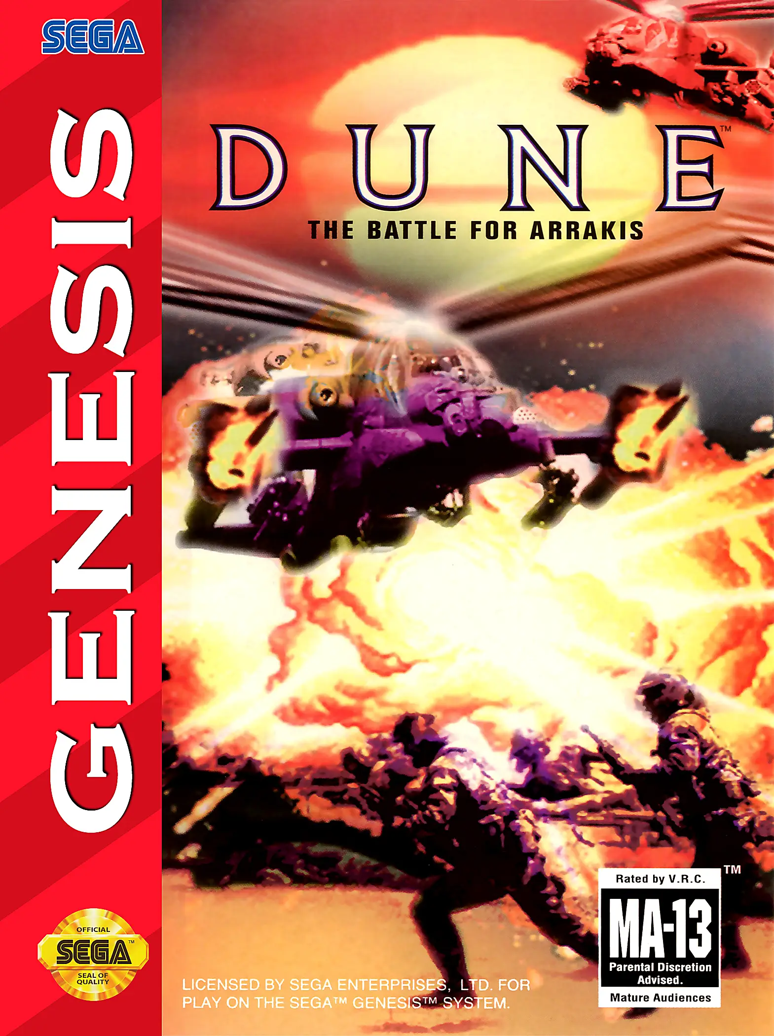 Capa de Dune: The Battle for Arrakis