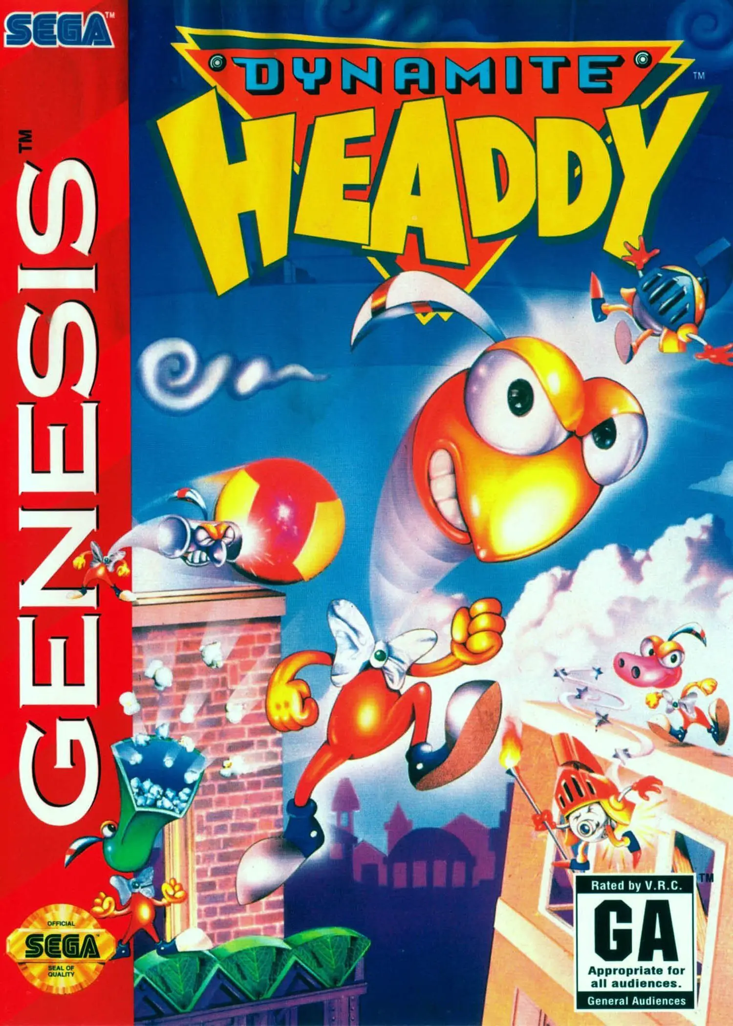 Capa de Dynamite Headdy
