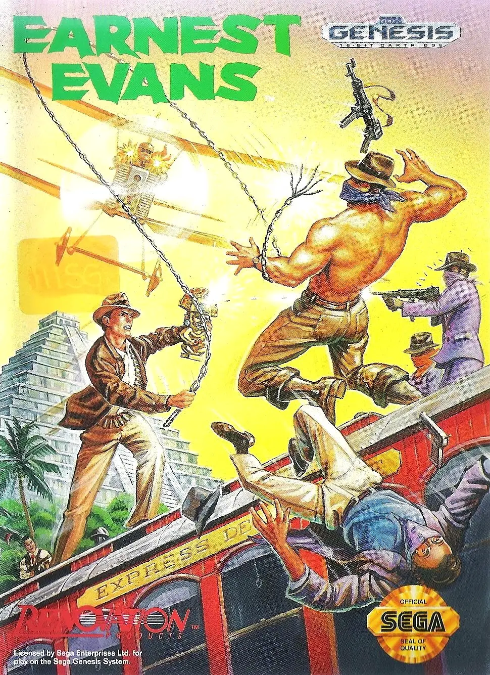 Capa de Earnest Evans
