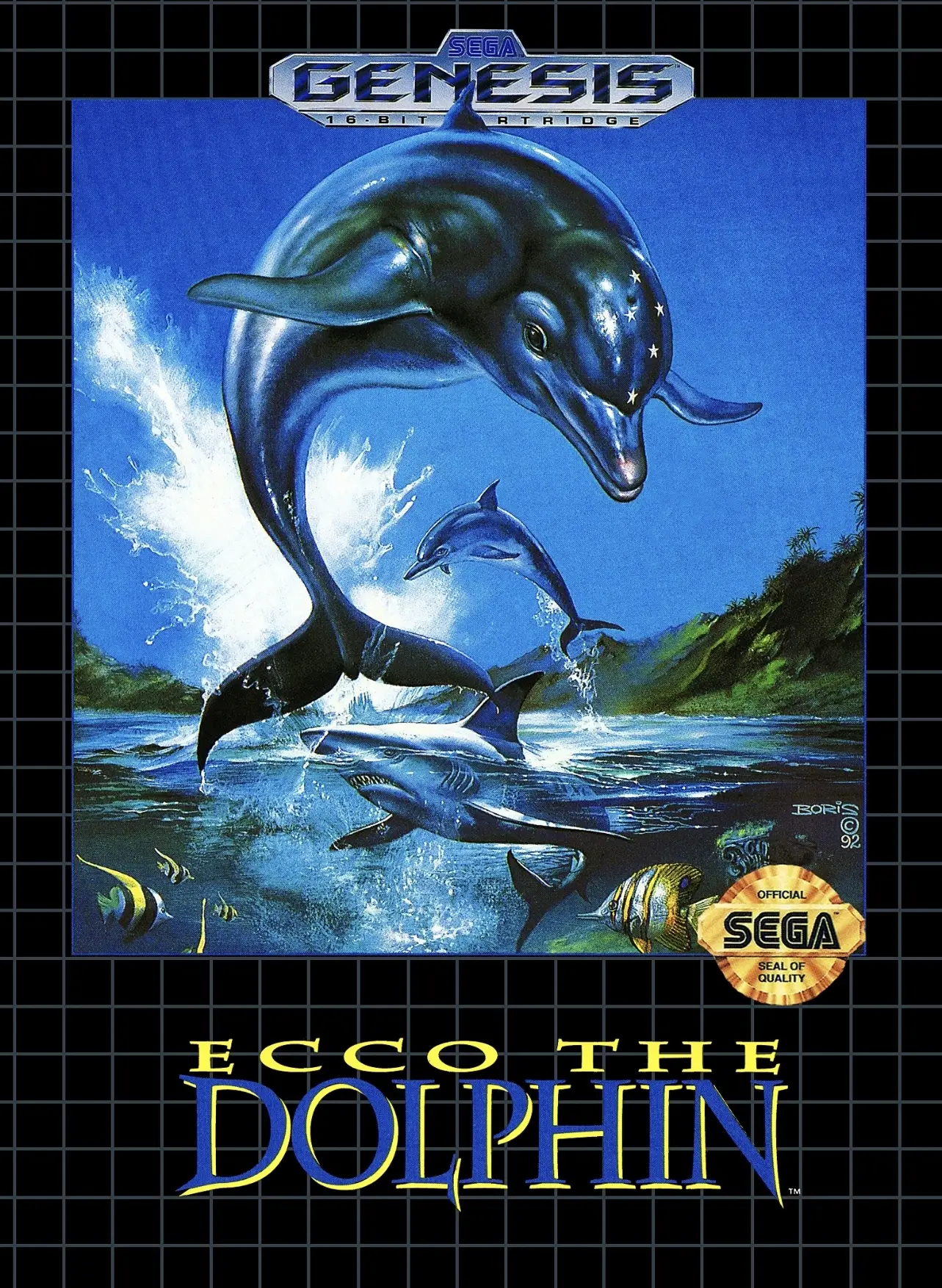 Capa de Ecco the Dolphin