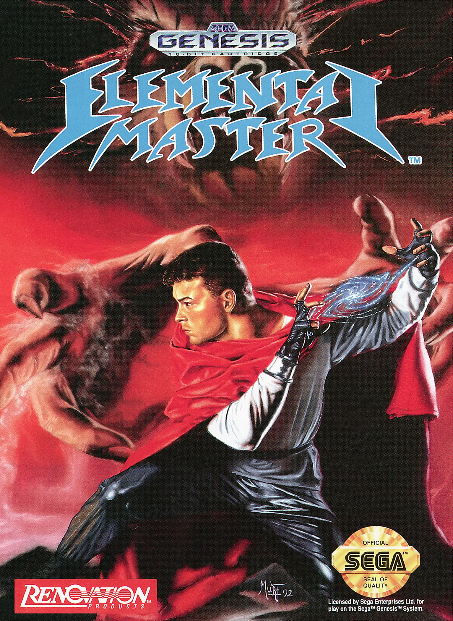 Capa de Elemental Master