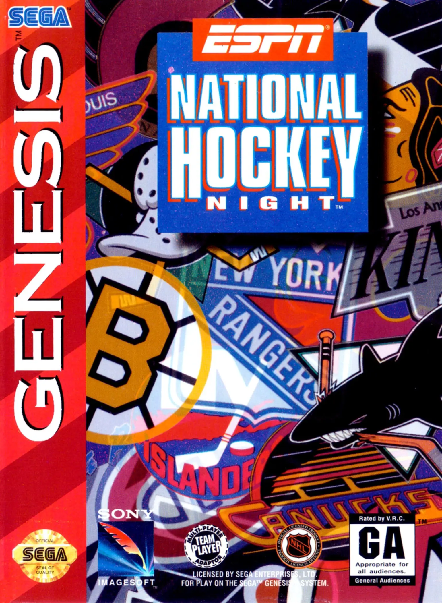 Capa de ESPN National Hockey Night