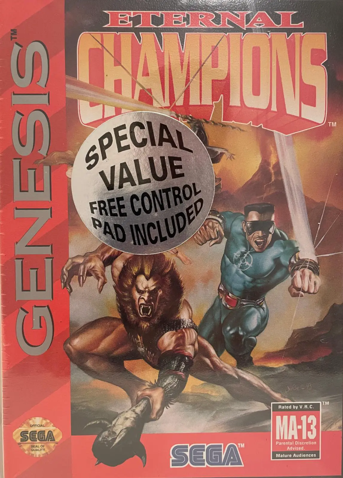 Capa de Eternal Champions