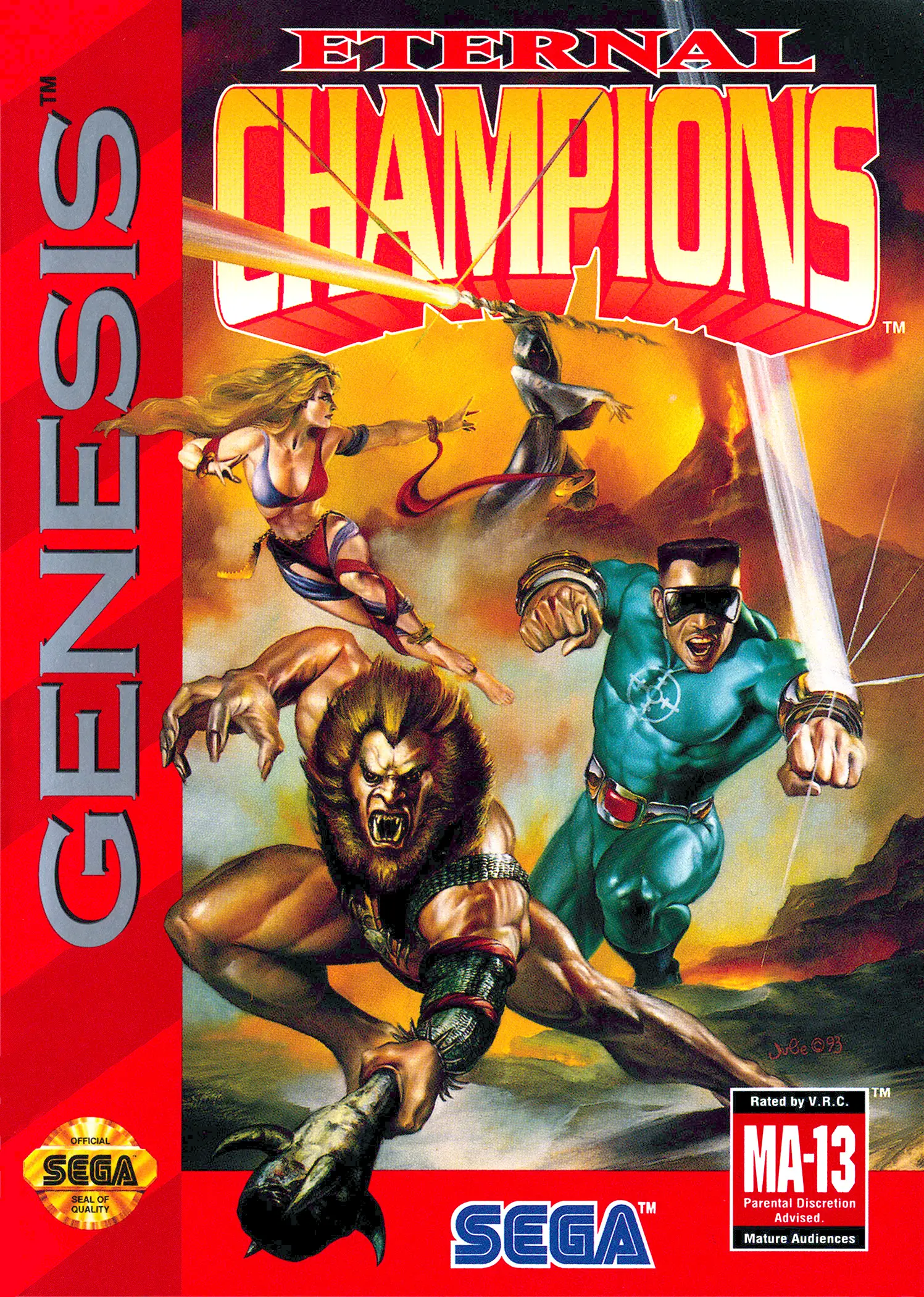 Capa de Eternal Champions