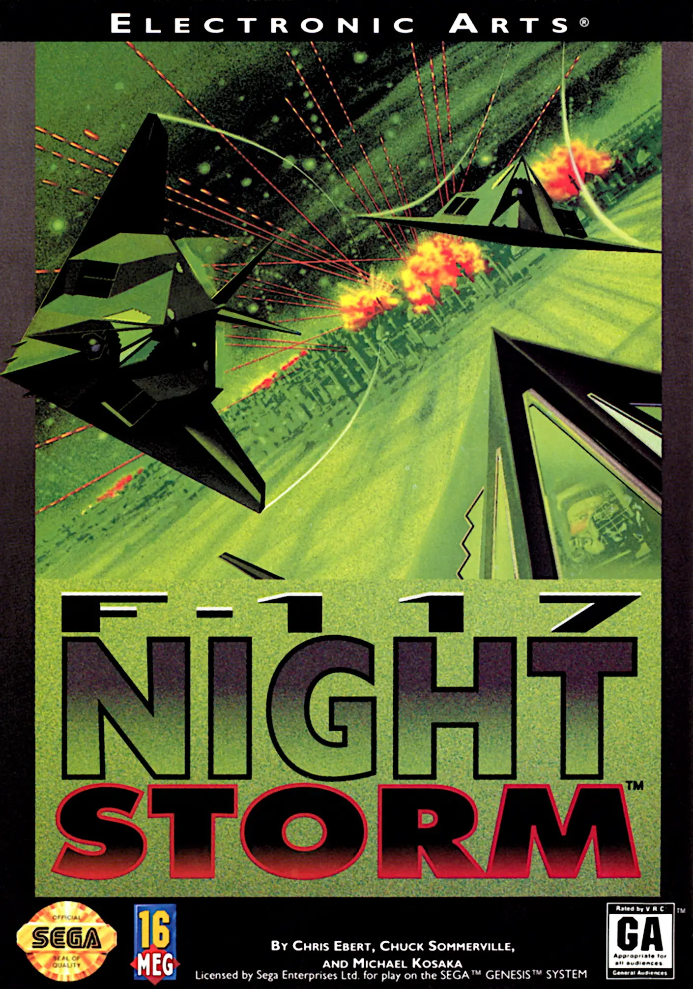 Capa de F-117 Night Storm