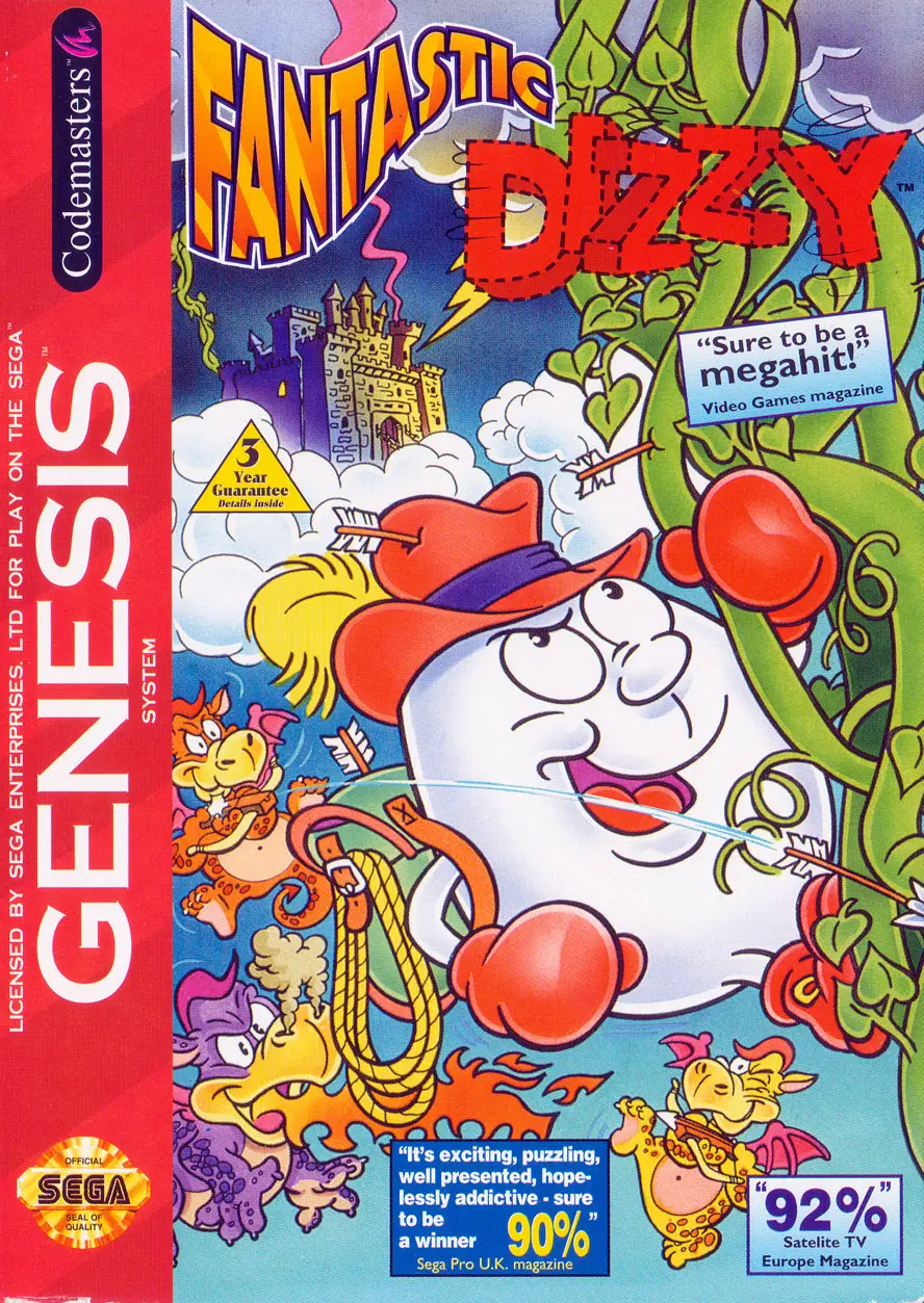 Capa de Fantastic Dizzy