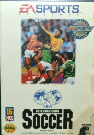 Capa de FIFA International Soccer