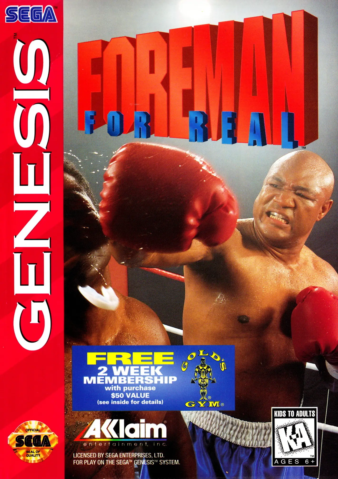 Capa de Foreman for Real