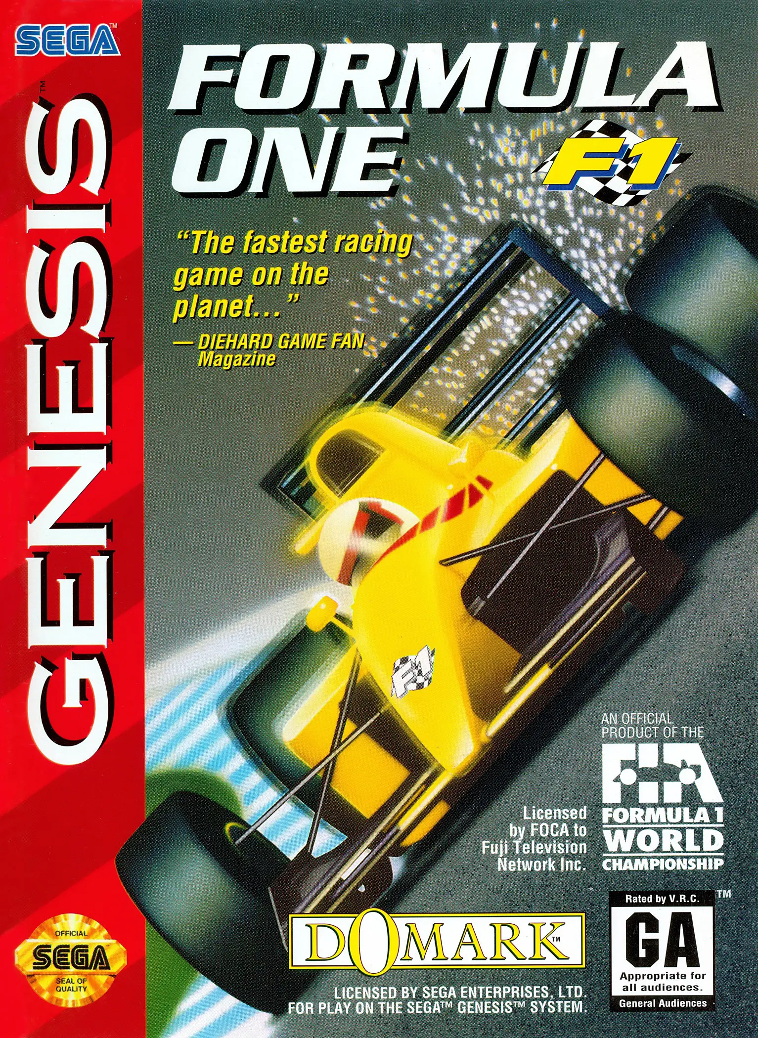 Capa de Formula One