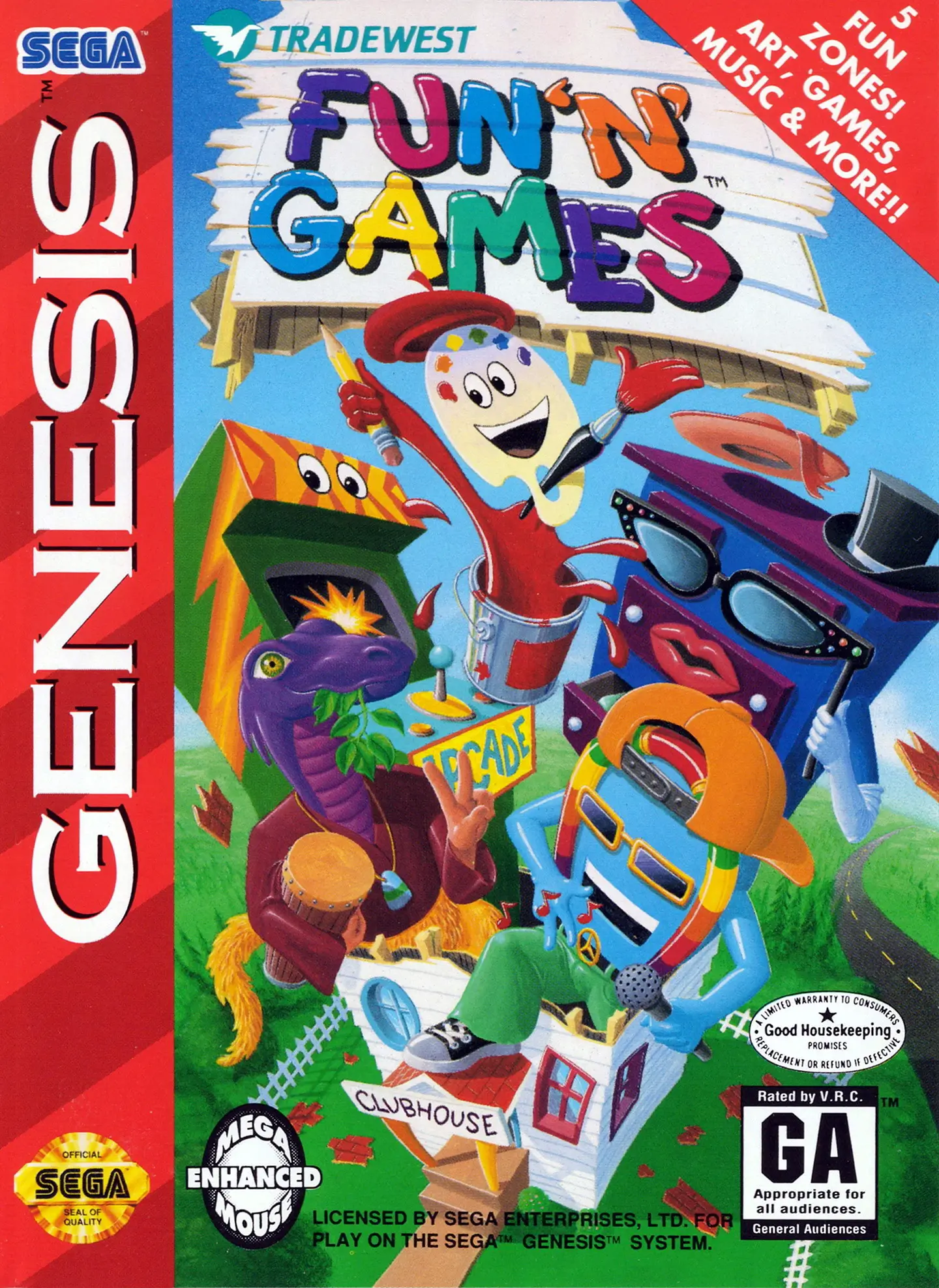 Capa de Fun 'N' Games