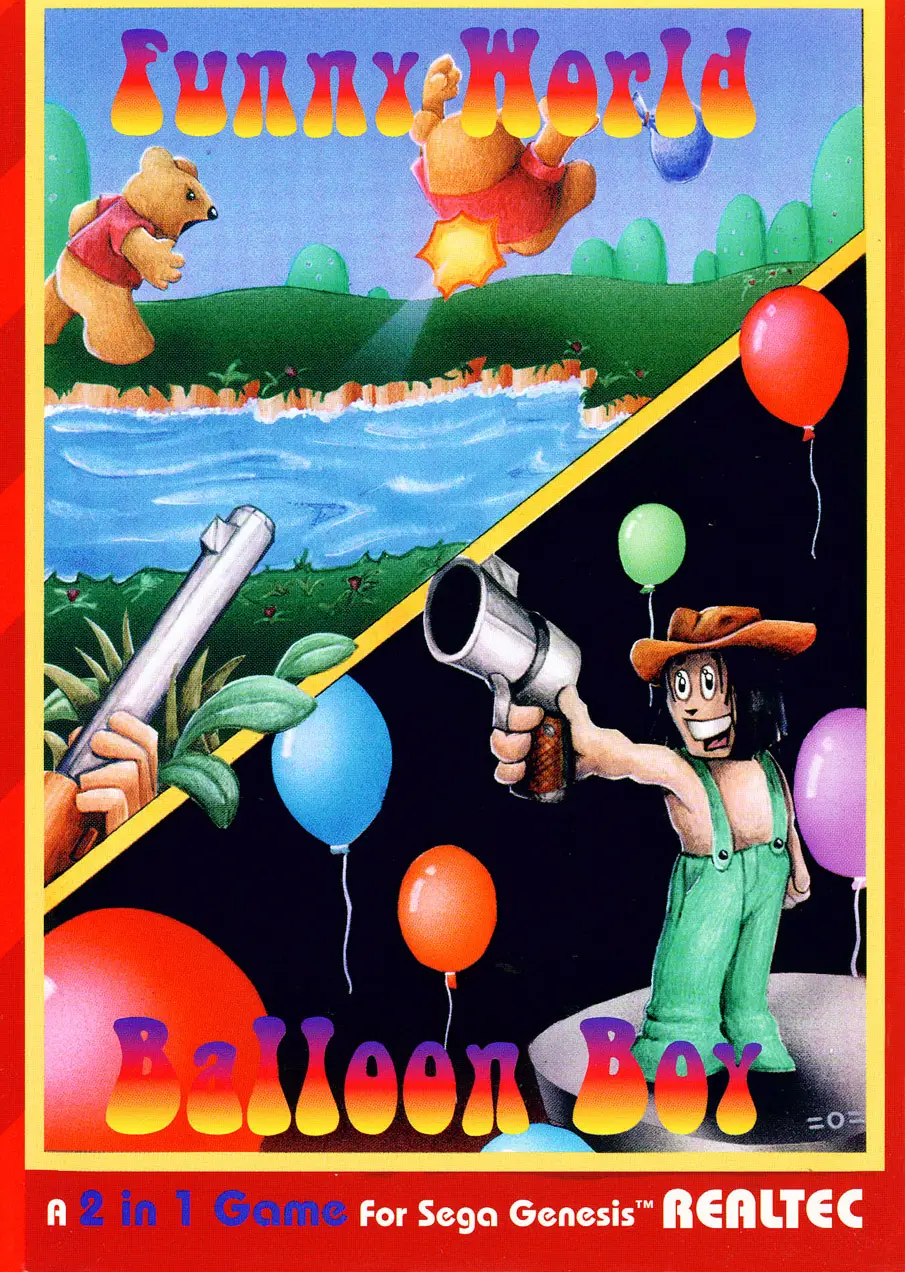 Capa de Funny World & Balloon Boy