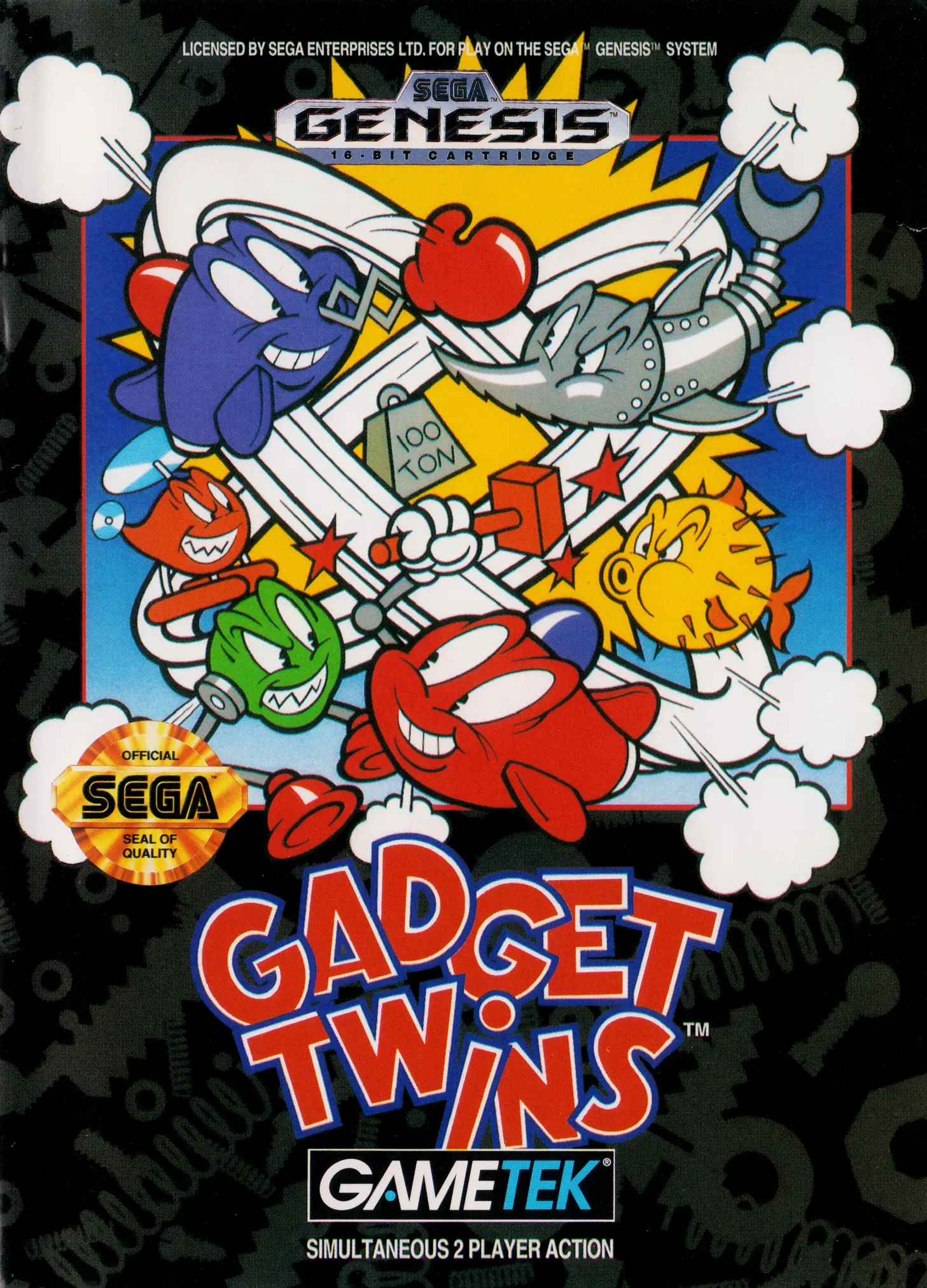 Capa de Gadget Twins