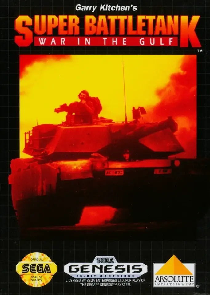 Capa de Garry Kitchen's Super Battletank: War in the Gulf