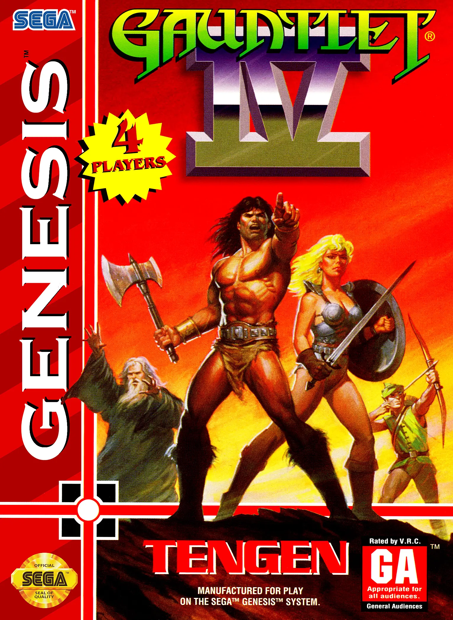 Capa de Gauntlet IV