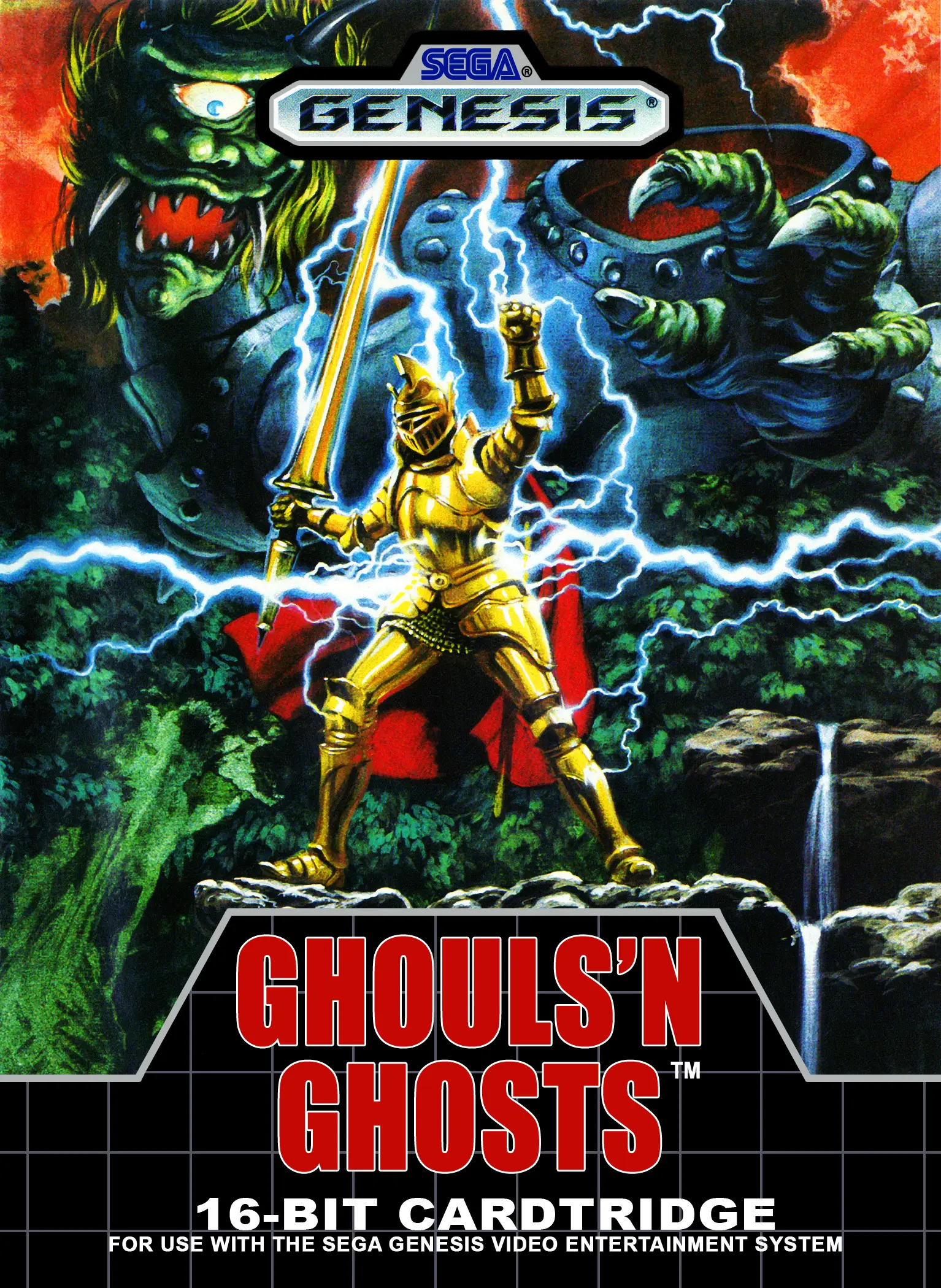 Capa de Ghouls 'n Ghosts