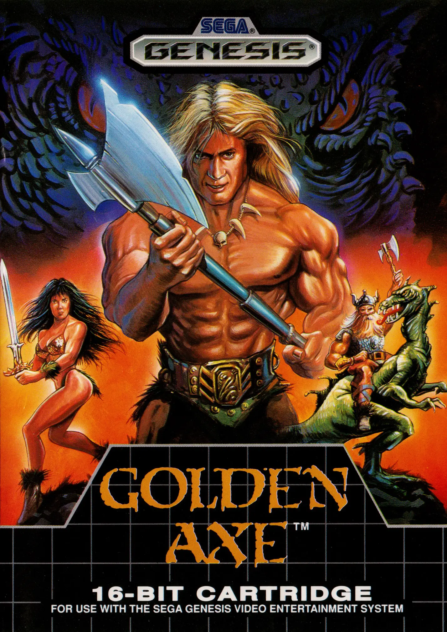 Capa de Golden Axe