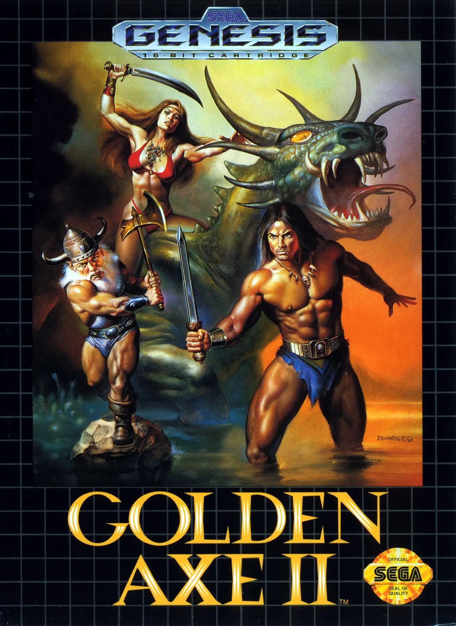 Capa de Golden Axe II