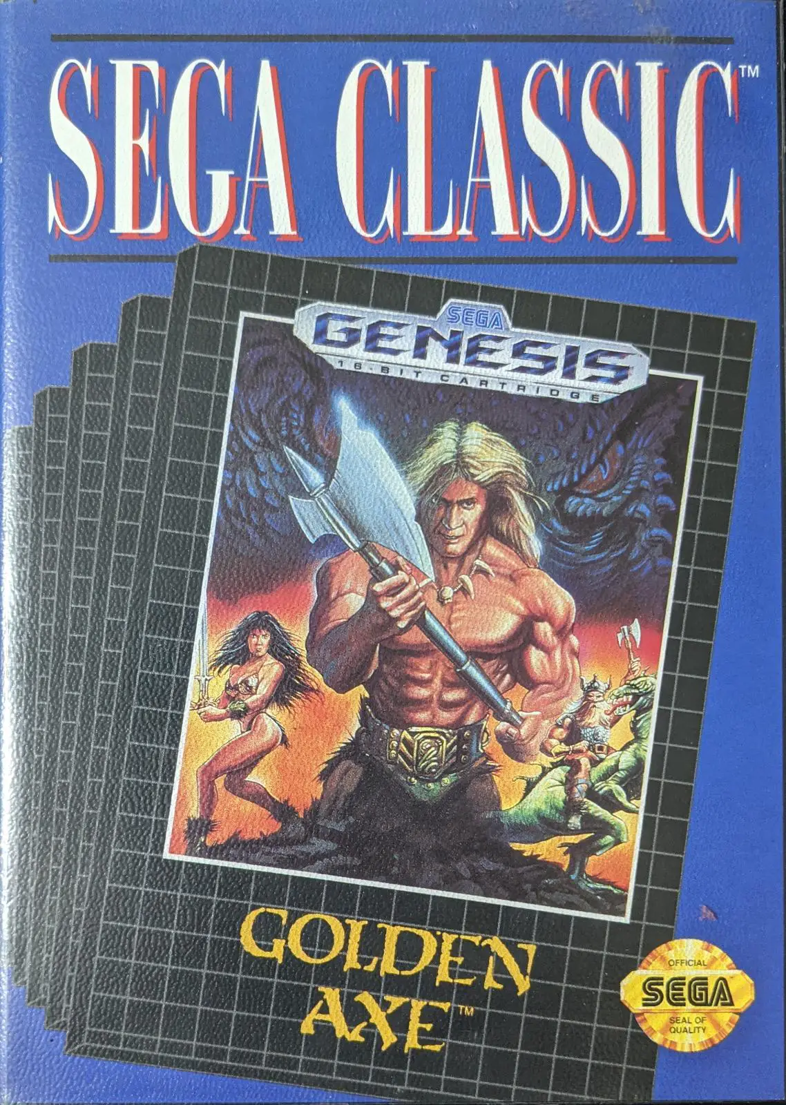 Capa de Golden Axe