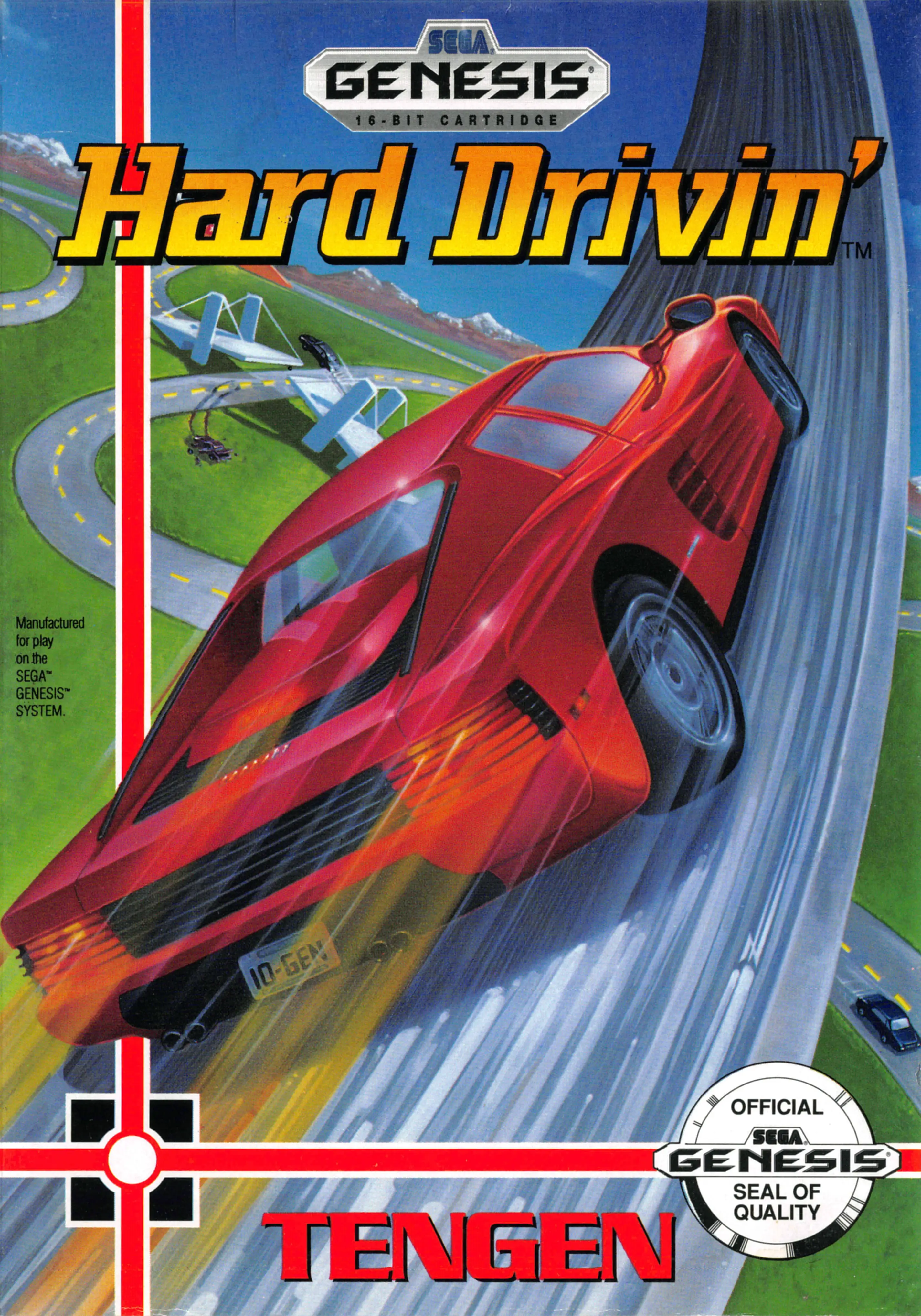 Capa de Hard Drivin'