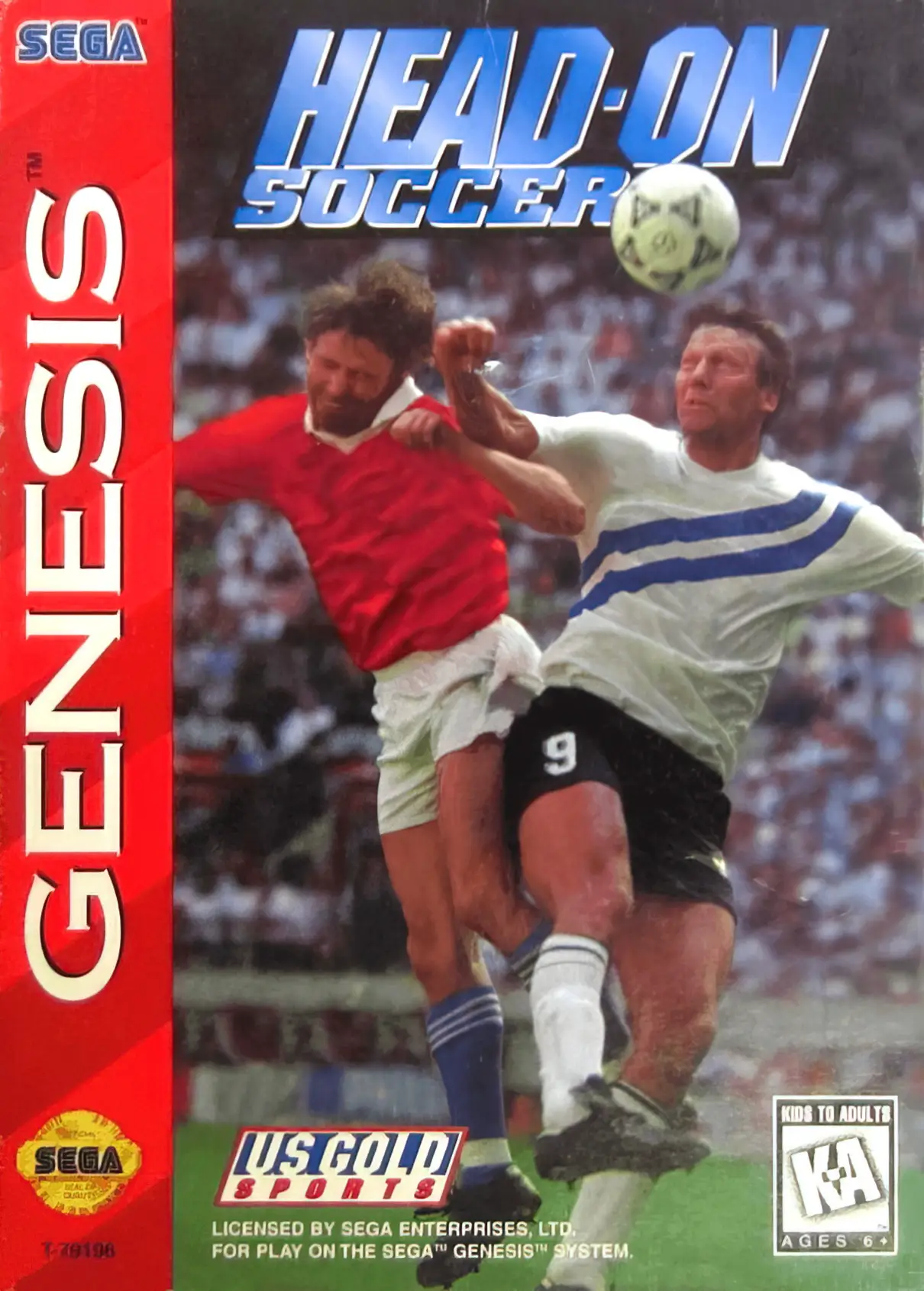 Capa de Head-On Soccer