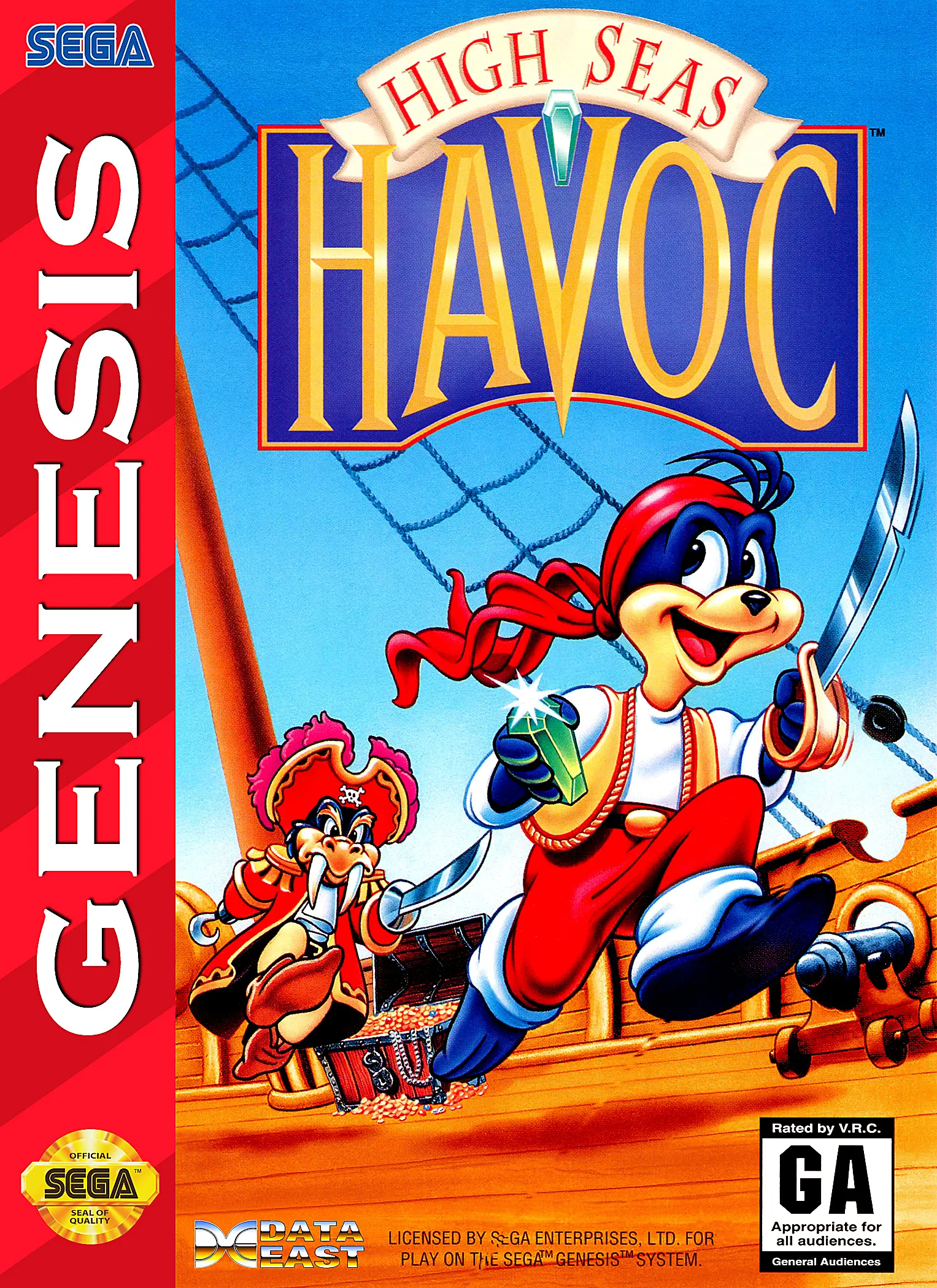 Capa de High Seas Havoc