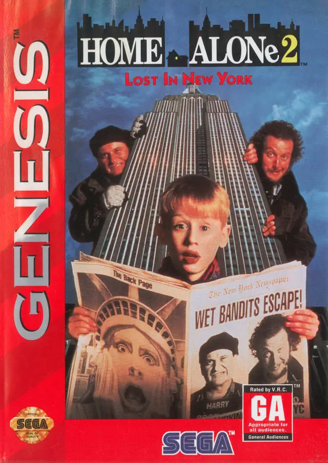 Capa de Home Alone 2: Lost in New York