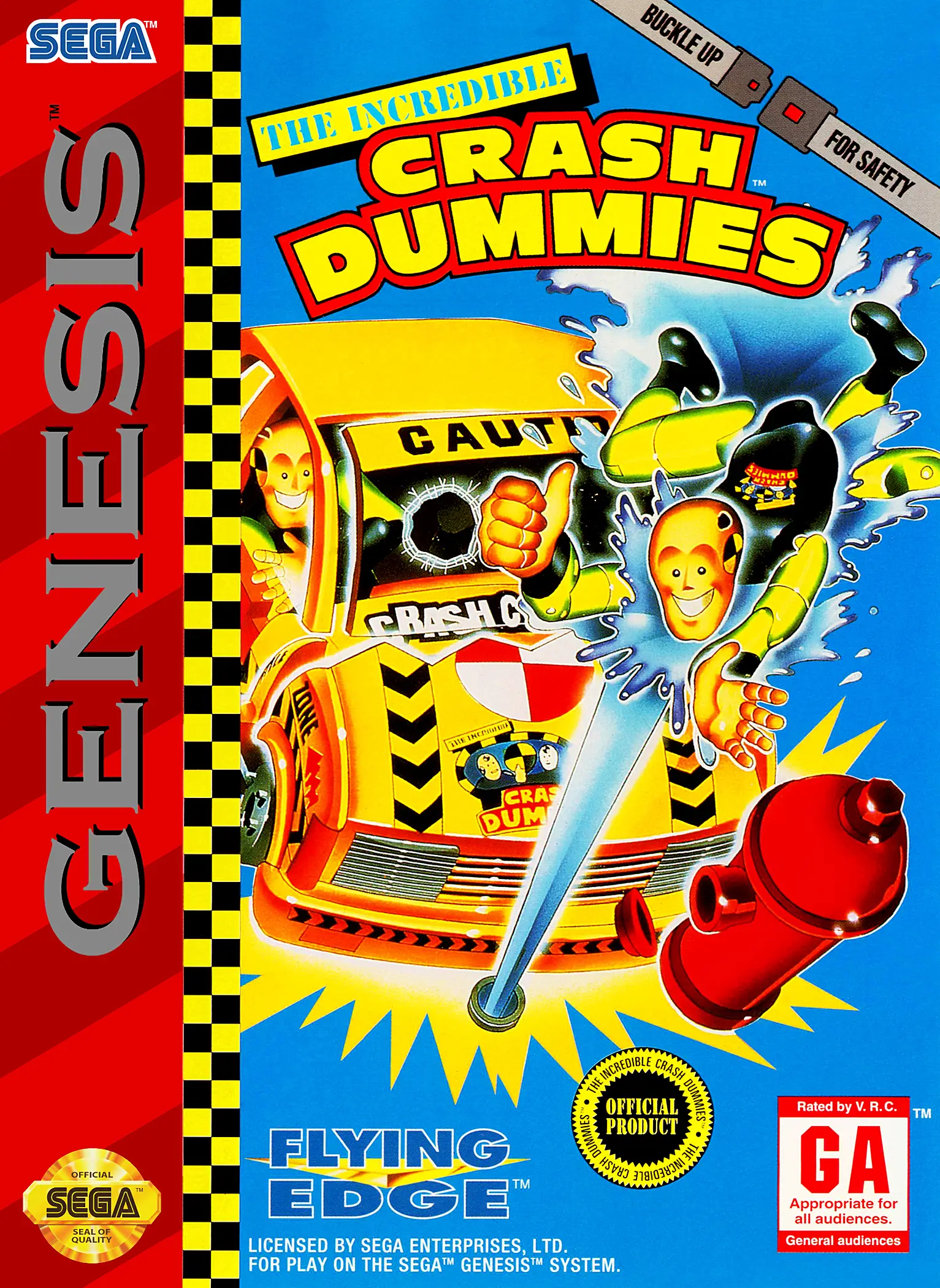 Capa de Incredible Crash Dummies