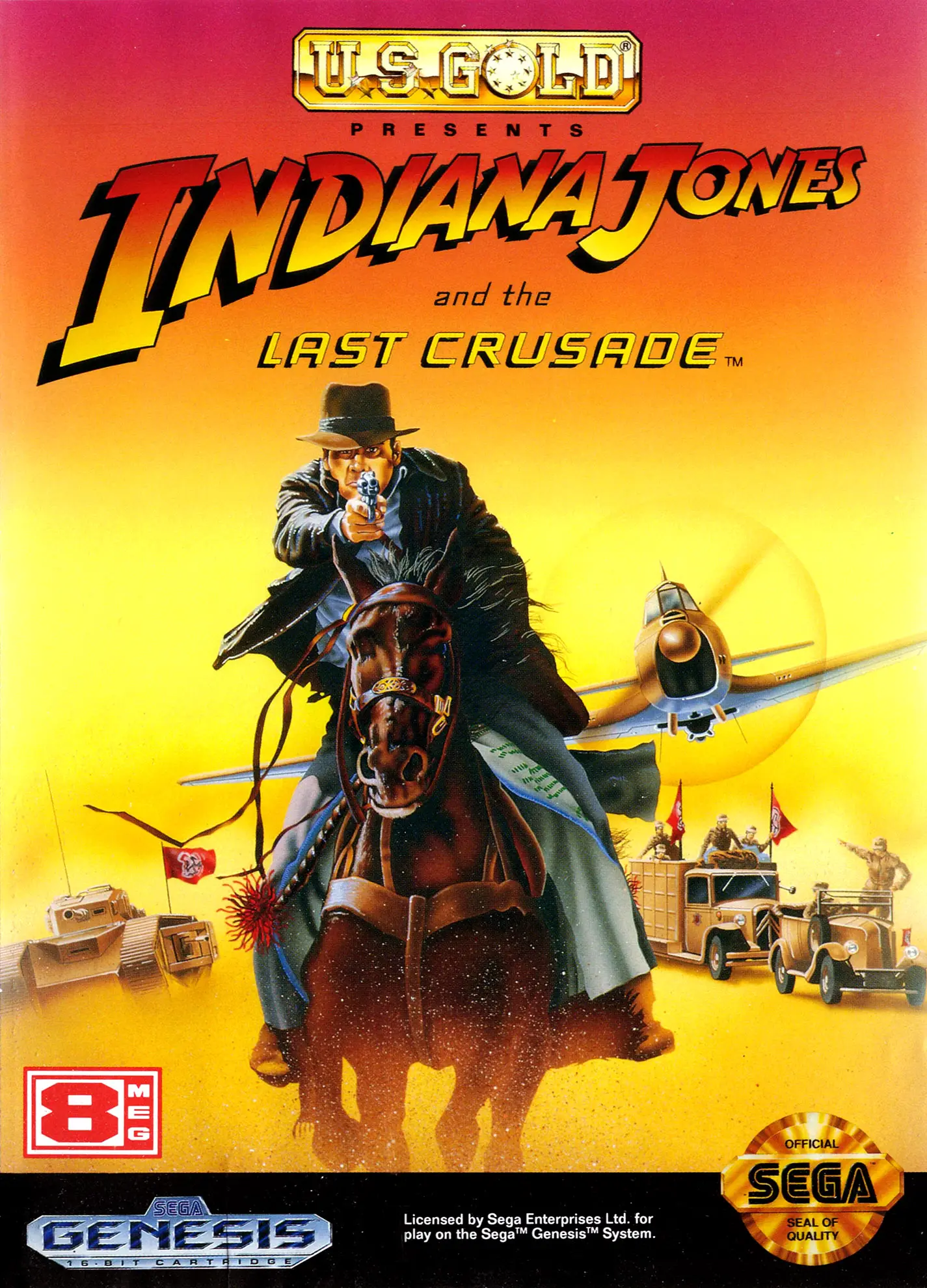 Capa de Indiana Jones and the Last Crusade