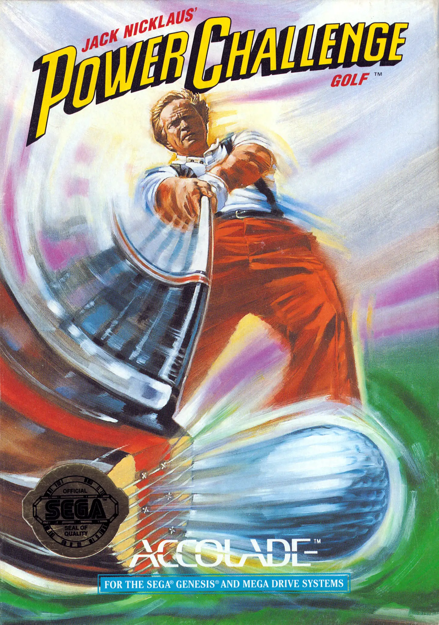 Capa de Jack Nicklaus' Power Challenge Golf
